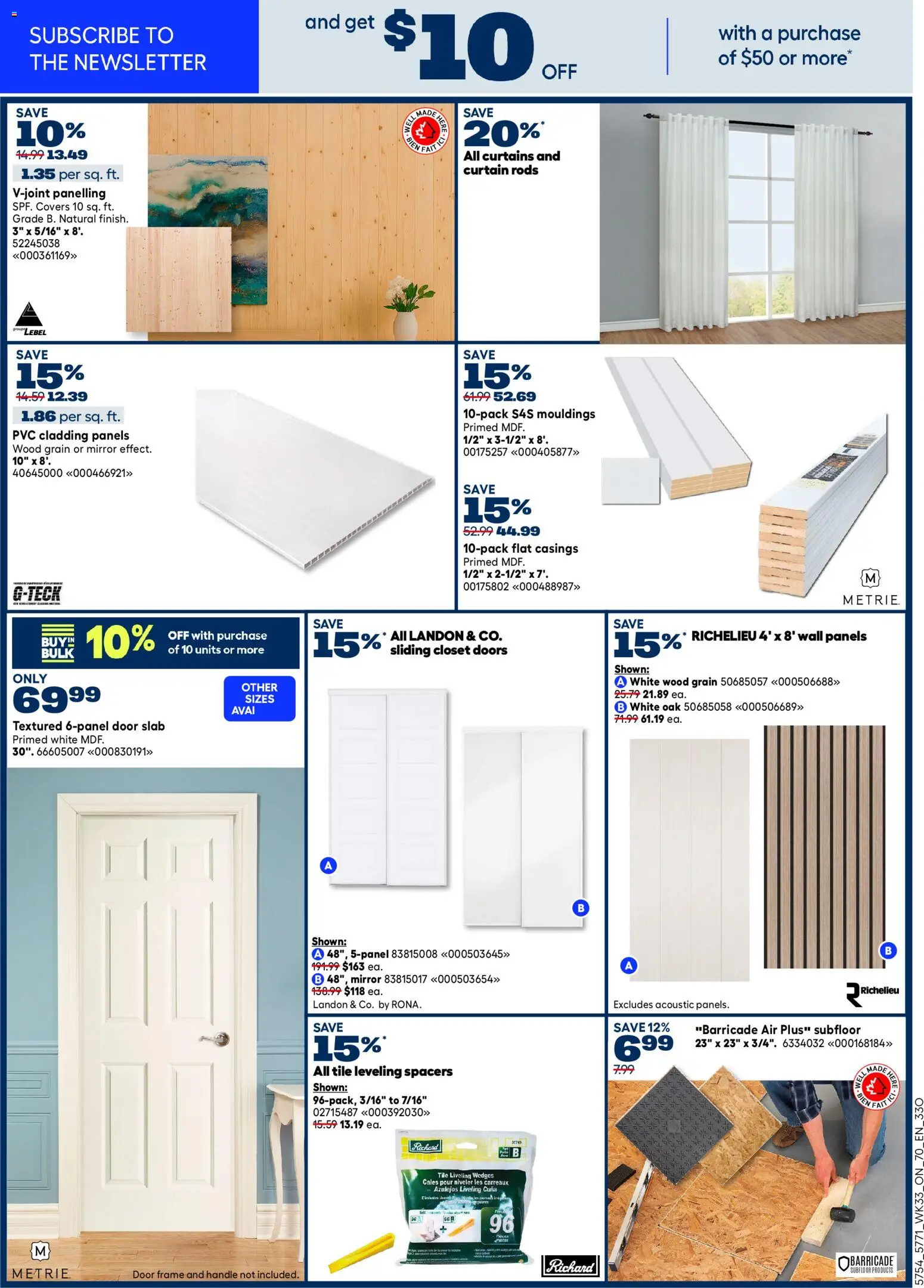Rona flyer valid from Sep 10, 2026 | Page: 13