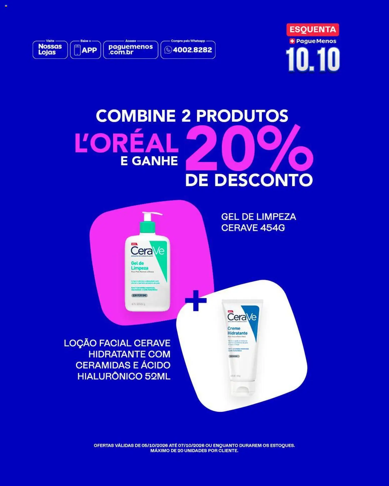 Pague Menos Folheto - válido de 05/10/2026 | Página: 4