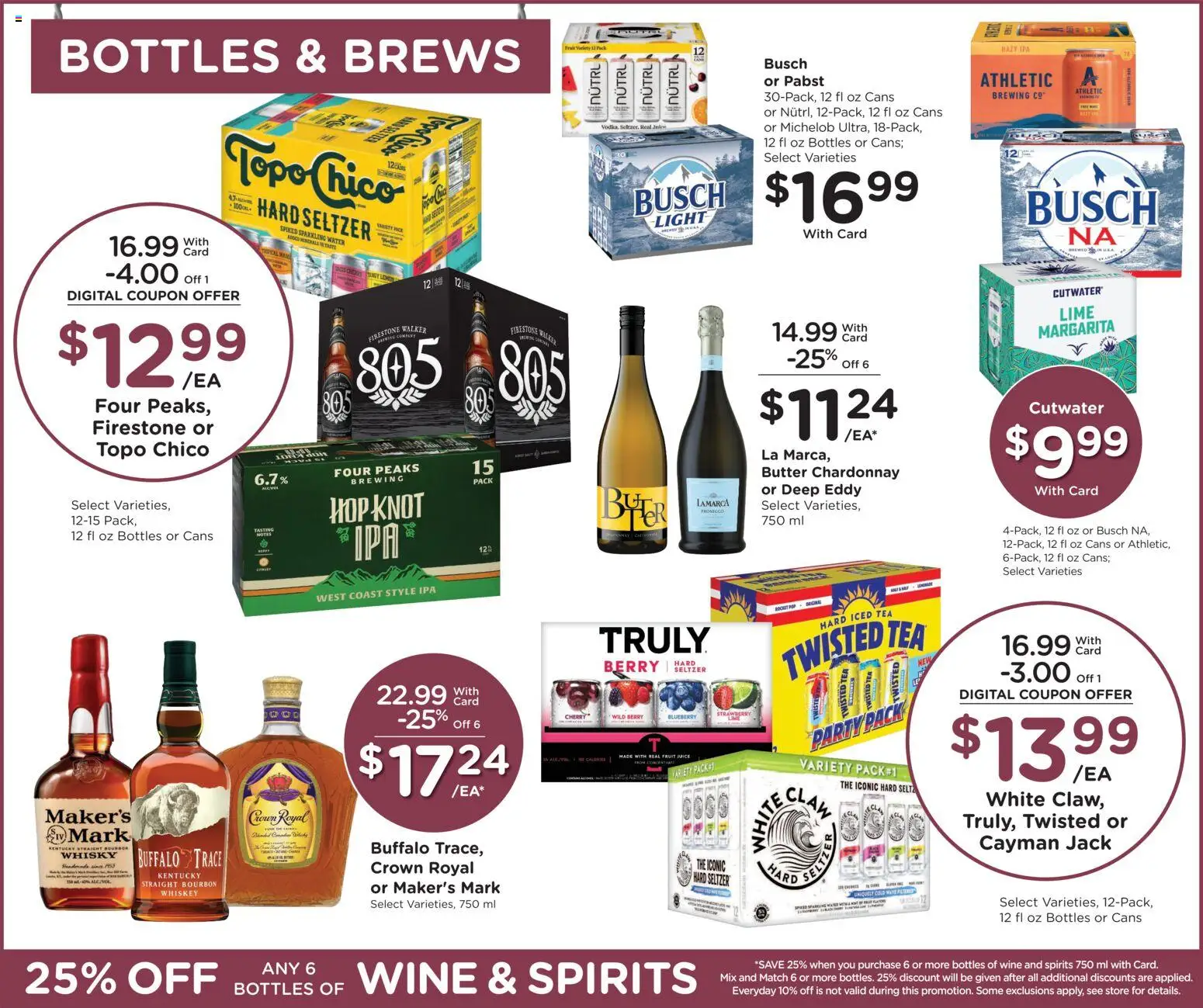 Fry's Food Weekly Ad - valid from 17.06.2026 | Page: 12 | Products: Juice, Wine, Tea, Lime