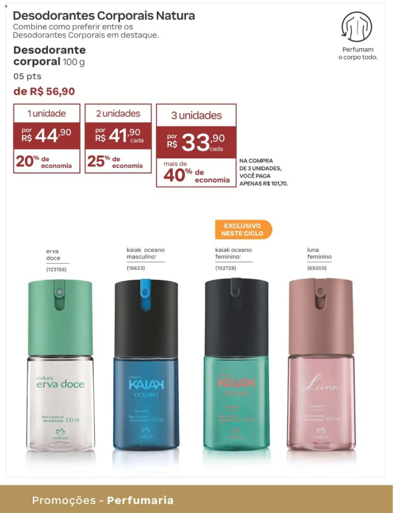 Natura Folheto - válido de 10/08/2026 | Página: 193 | Produtos: Desodorante, Doce