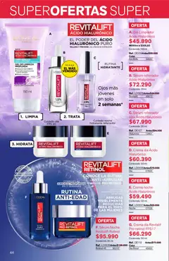 Leonisa catálogo aniversario leonisa -  Vista previa de la revista de la tienda Leonisa valido desde el 25/06/2026 | Página: 44 | Productos: Crema, Serum, Brillo, Limpiador