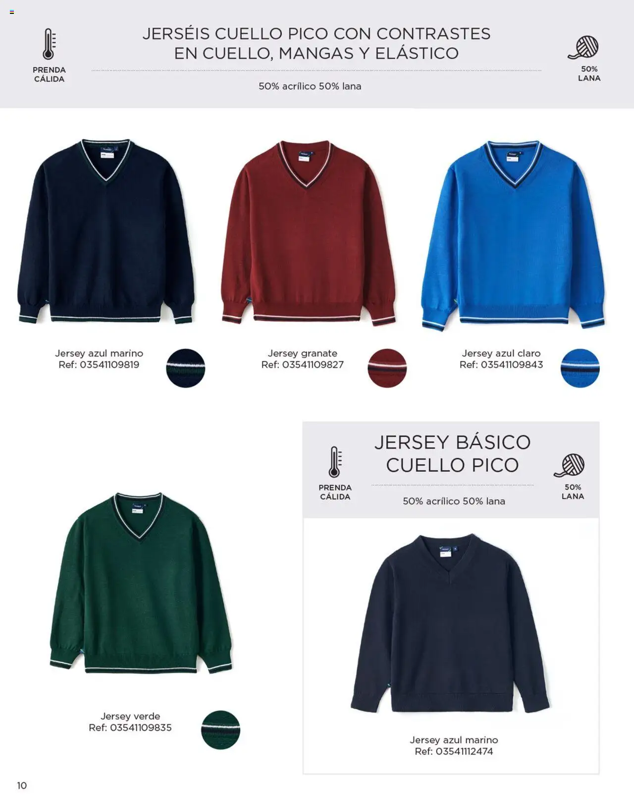 Nuevas ofertas de El Corte Inglés válidas en toda la República Mexicana desde el 04/04/2025. ¡Encuentra las mejores ofertas en El Corte Inglés catálogo Colección Uniformes 2024! | Página: 10 | Productos: Pico