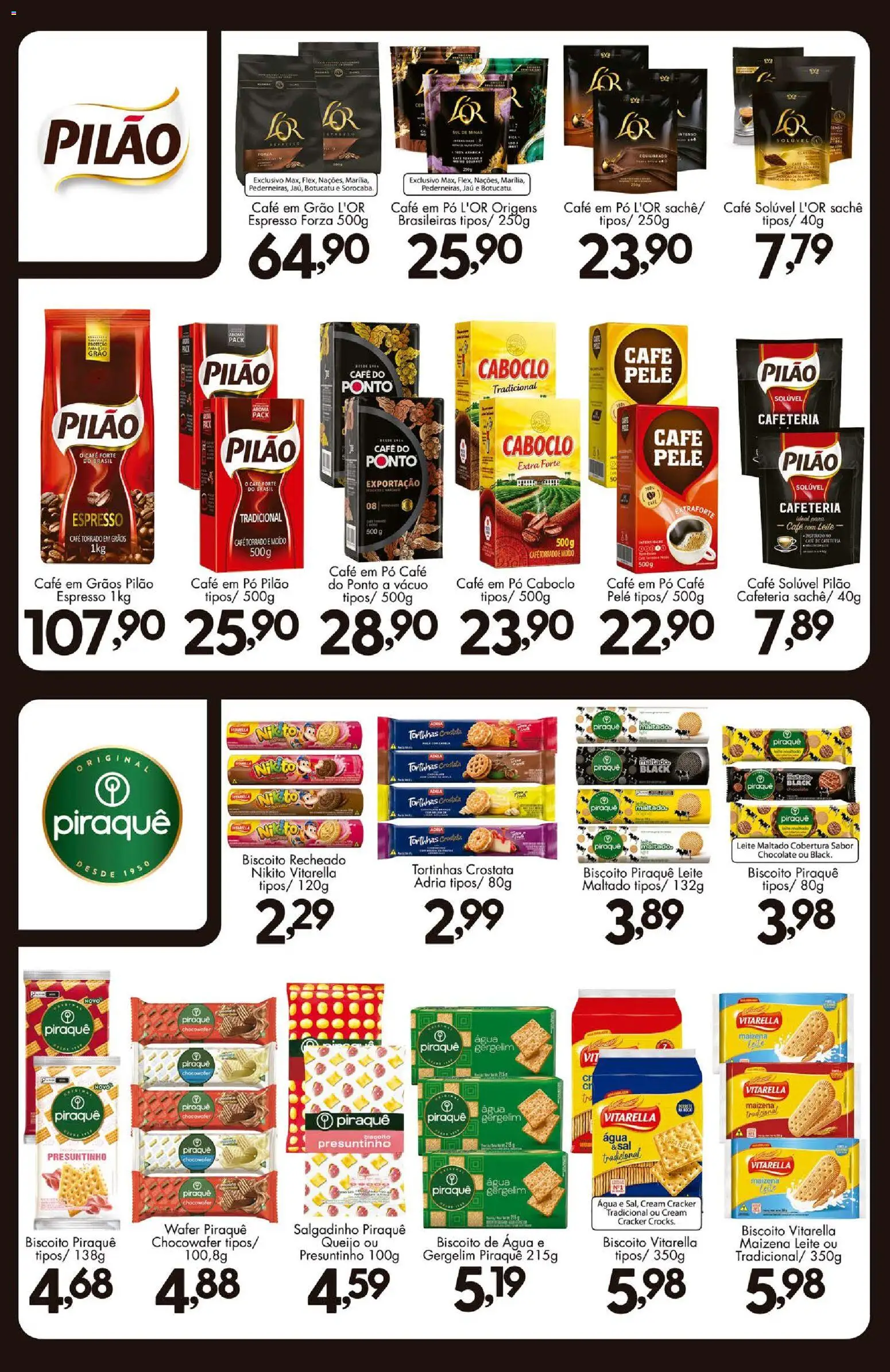 Confiança Folheto - válido de 12.06.2026 | Página: 8 | Produtos: Pó, Biscoito, Café, Café solúvel