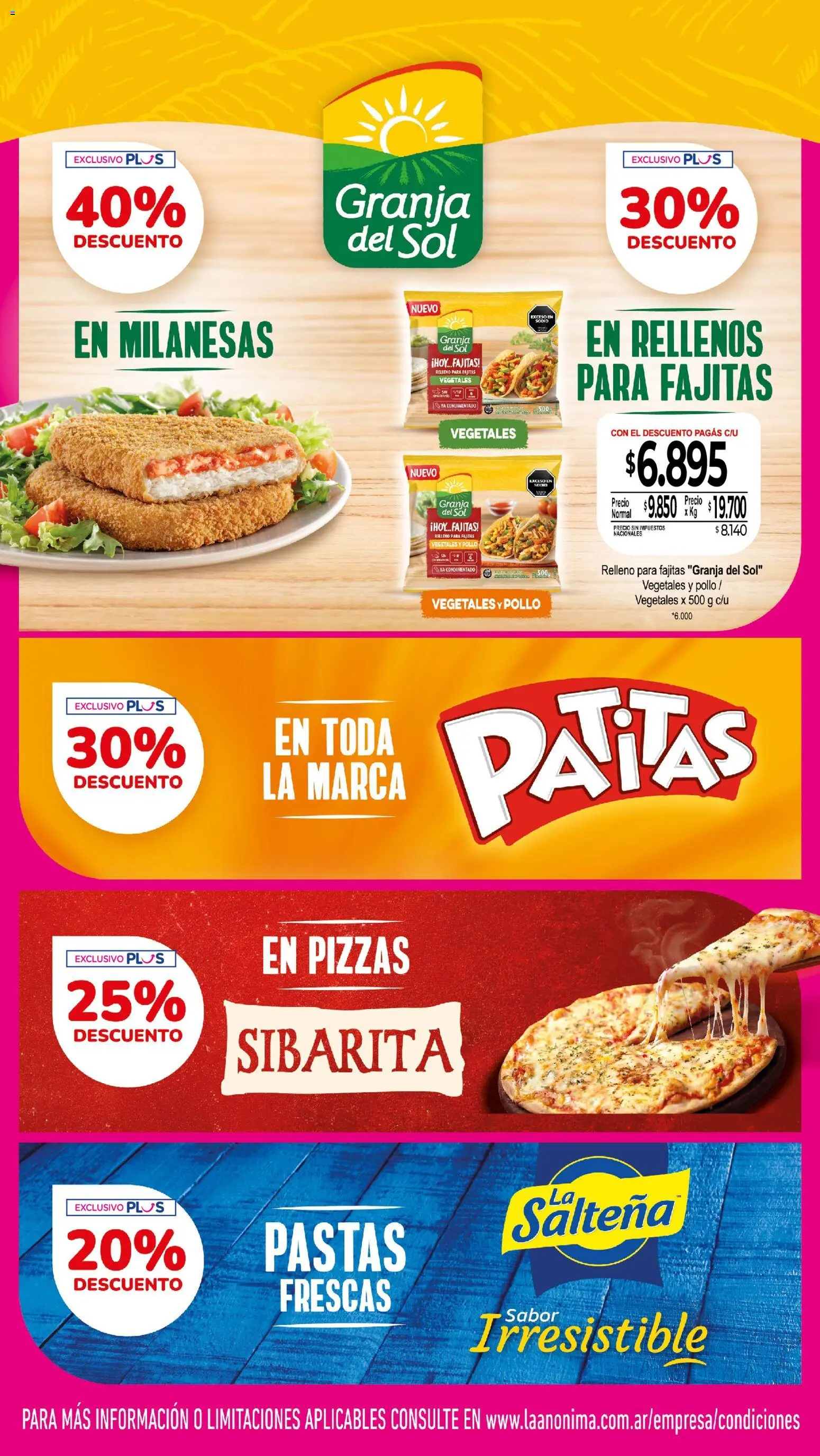 La Anonima catálogo │ válido desde el 02/07/2026 | Página: 22 | Productos: Pollo