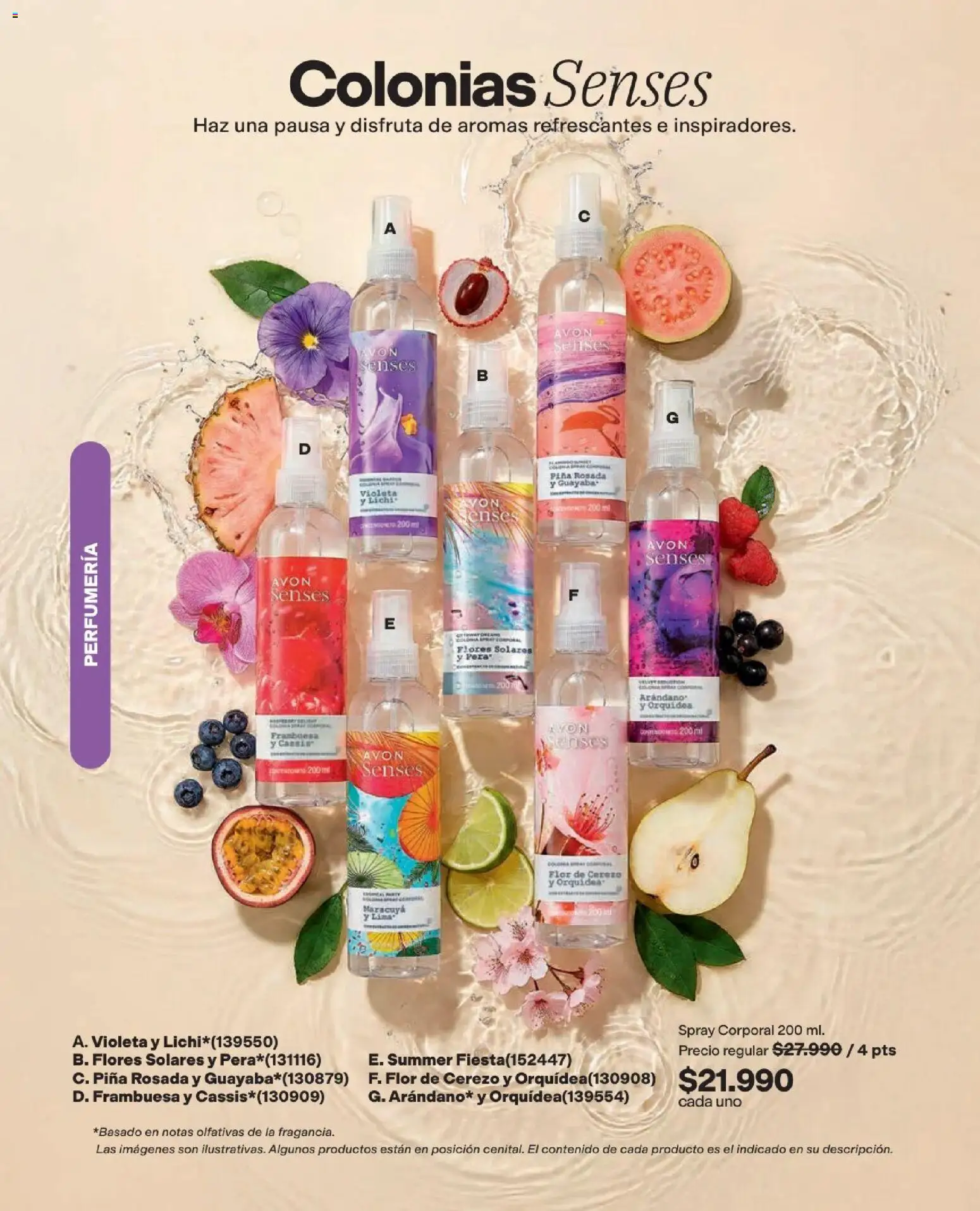 Avon revista - valida desde el 01.09.2026 | Página: 109 | Productos: Piña, Guayaba, Maracuyá
