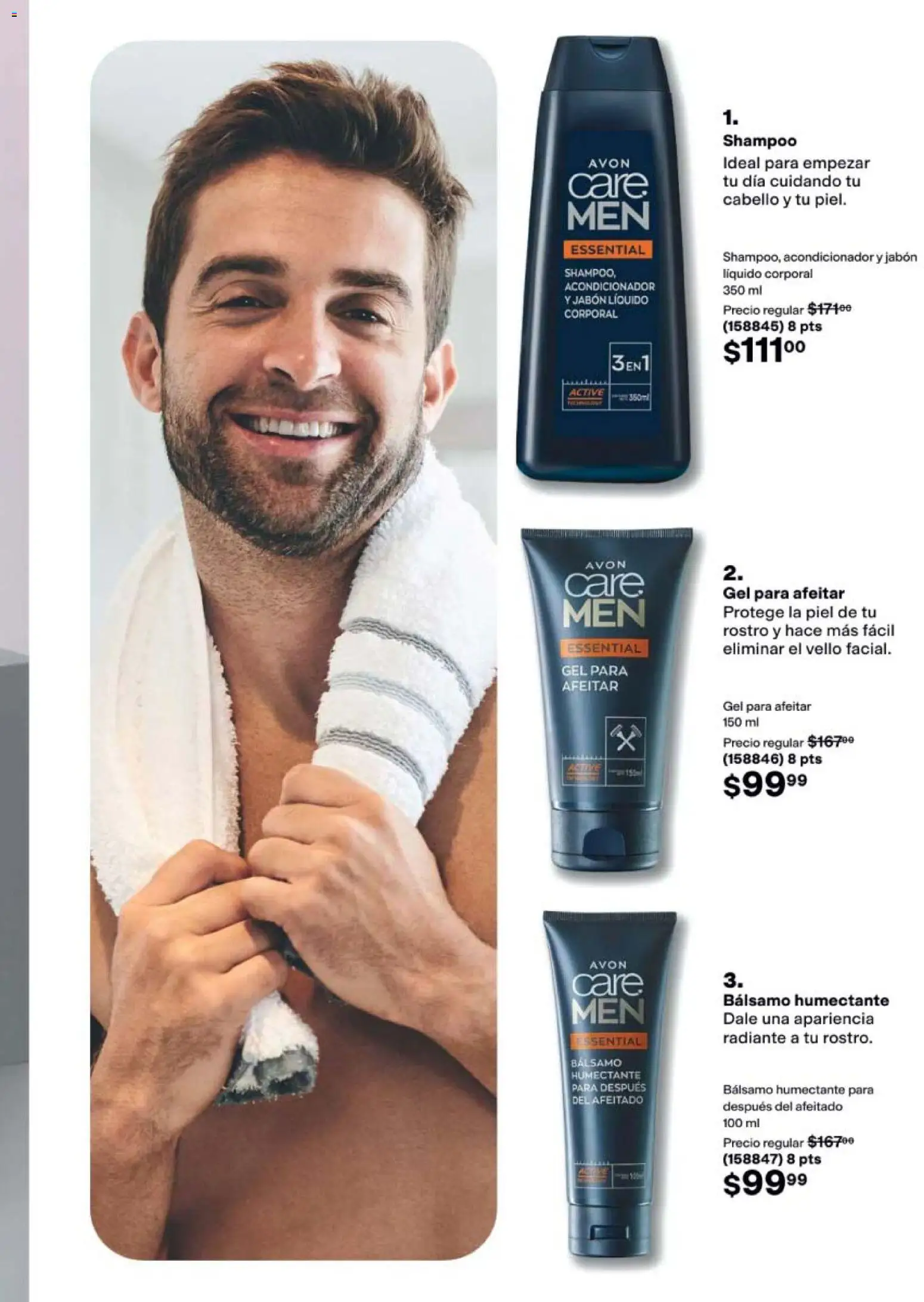 Nuevas ofertas de AVON válidas en toda la República Mexicana desde el 21/08/2026. ¡Encuentra las mejores ofertas en AVON campaña 13 2026! | Página: 147 | Productos: Jabón líquido, Bálsamo, Radiante, Jabón