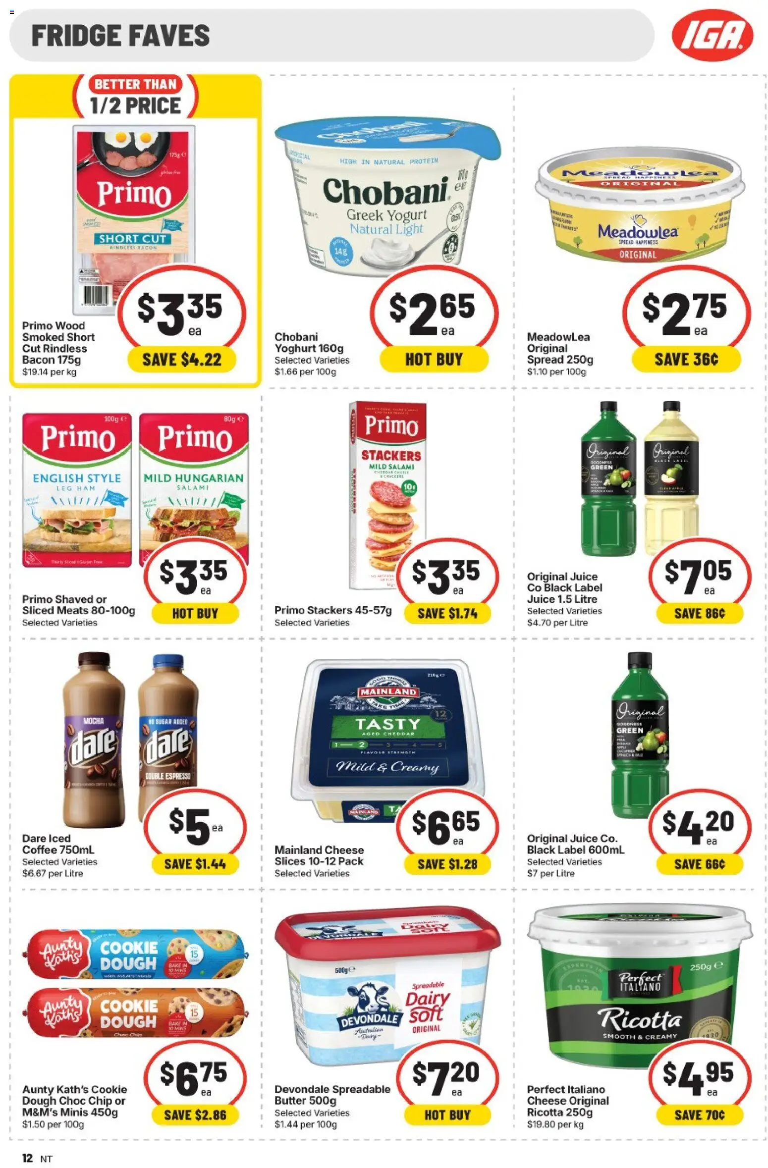IGA catalogue - valid from 07/10/2026 | Page: 12