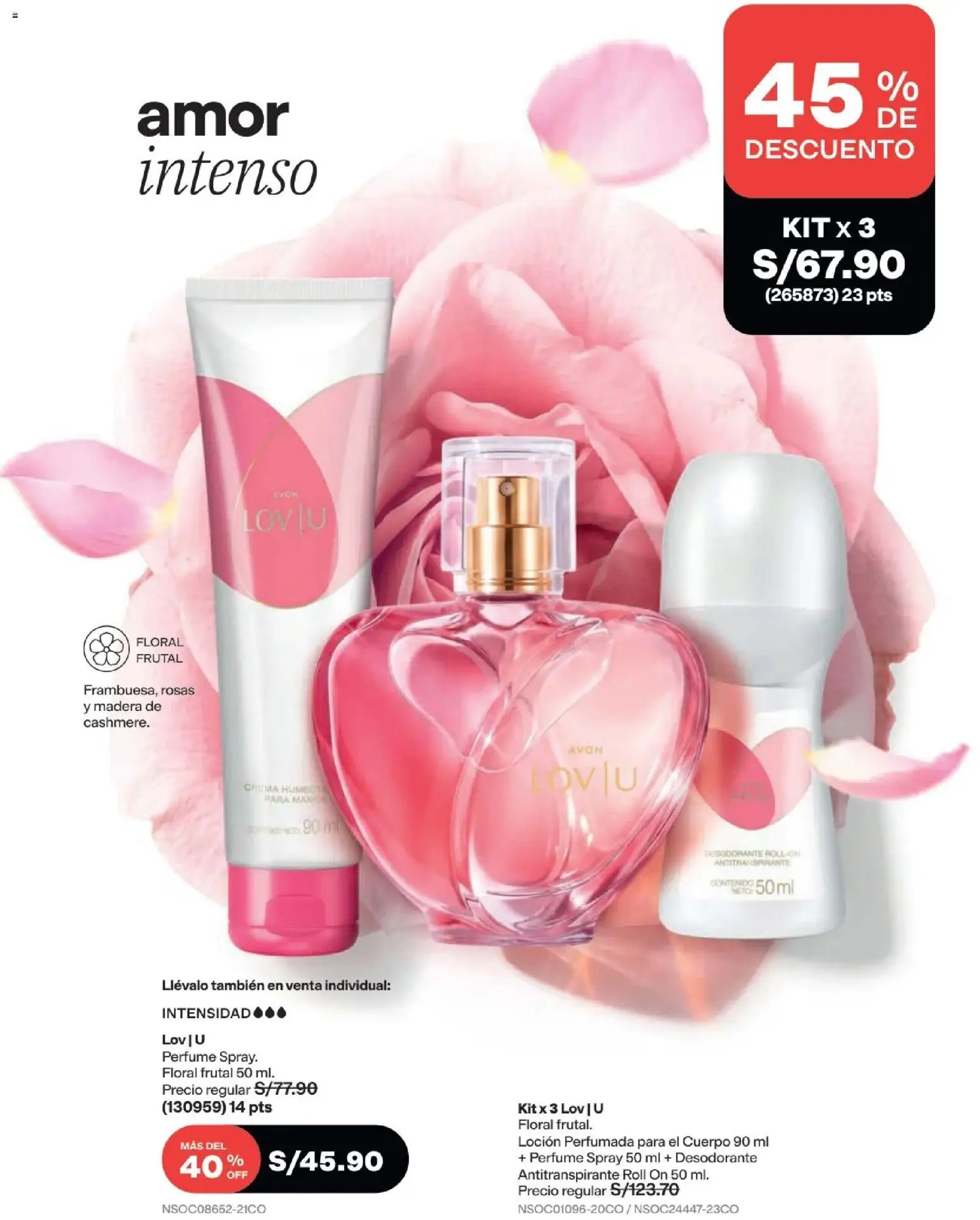Catálogo Avon válido desde 11/08/2026 | Página: 74 | Productos: Desodorante, Antitranspirante, Crema, Perfume