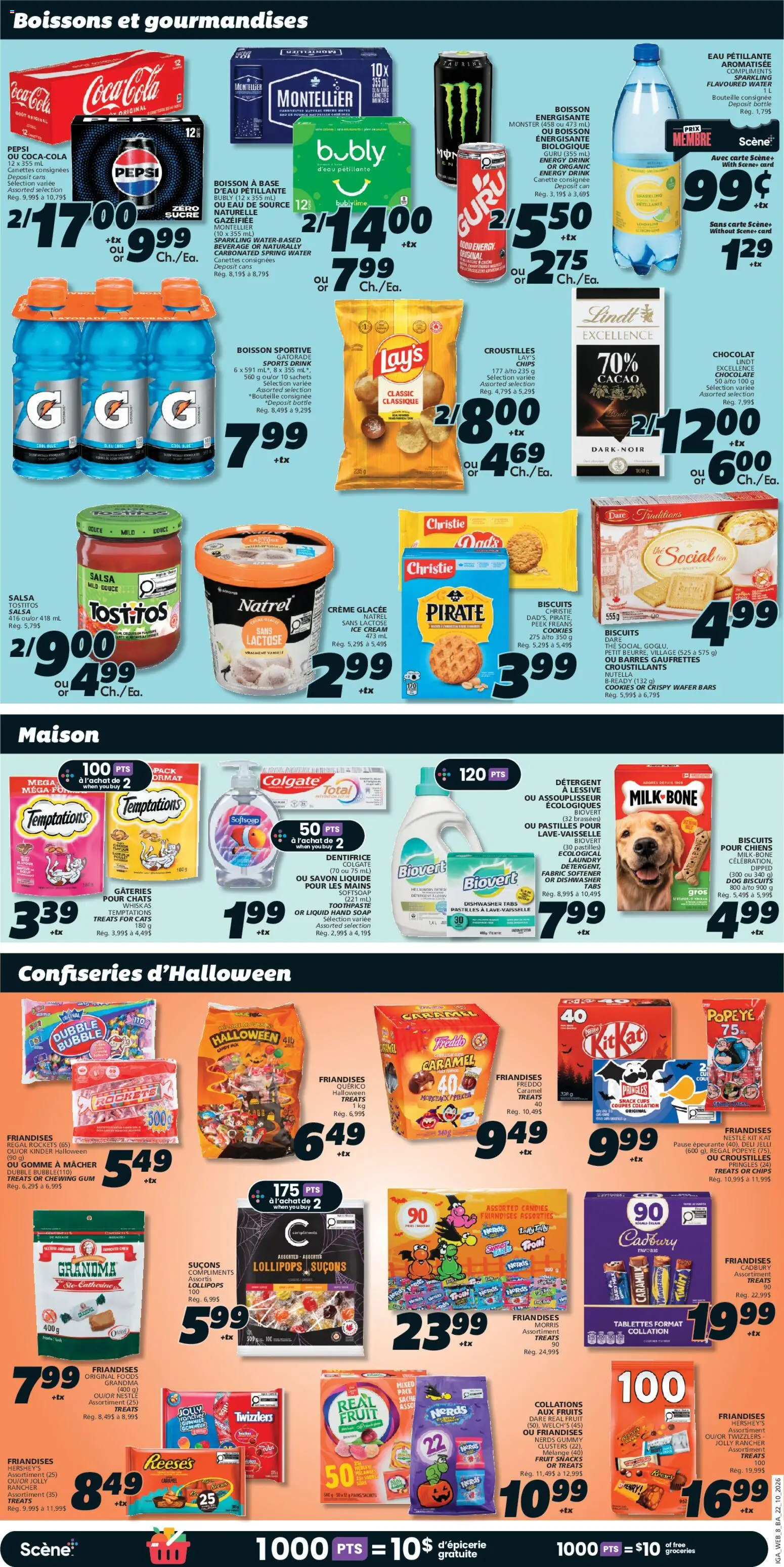 IGA flyer valid from Oct 22, 2026 | Page: 10