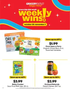 Preview of Grocery Outlet weekly ads valid from 10/28/2026
