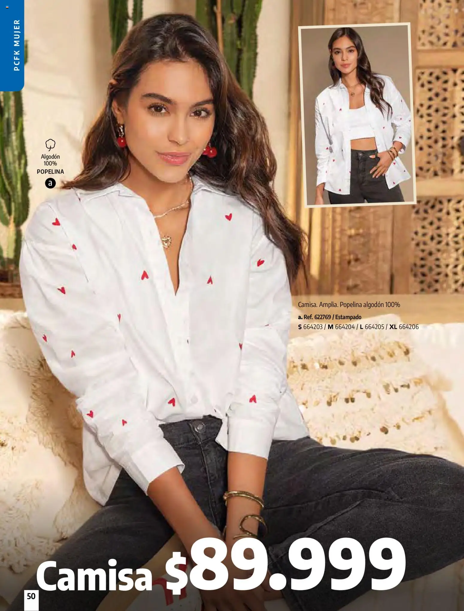 Pacifika revista - valida desde el 01.03.2026 | Página: 52 | Productos: Algodón, Camisa