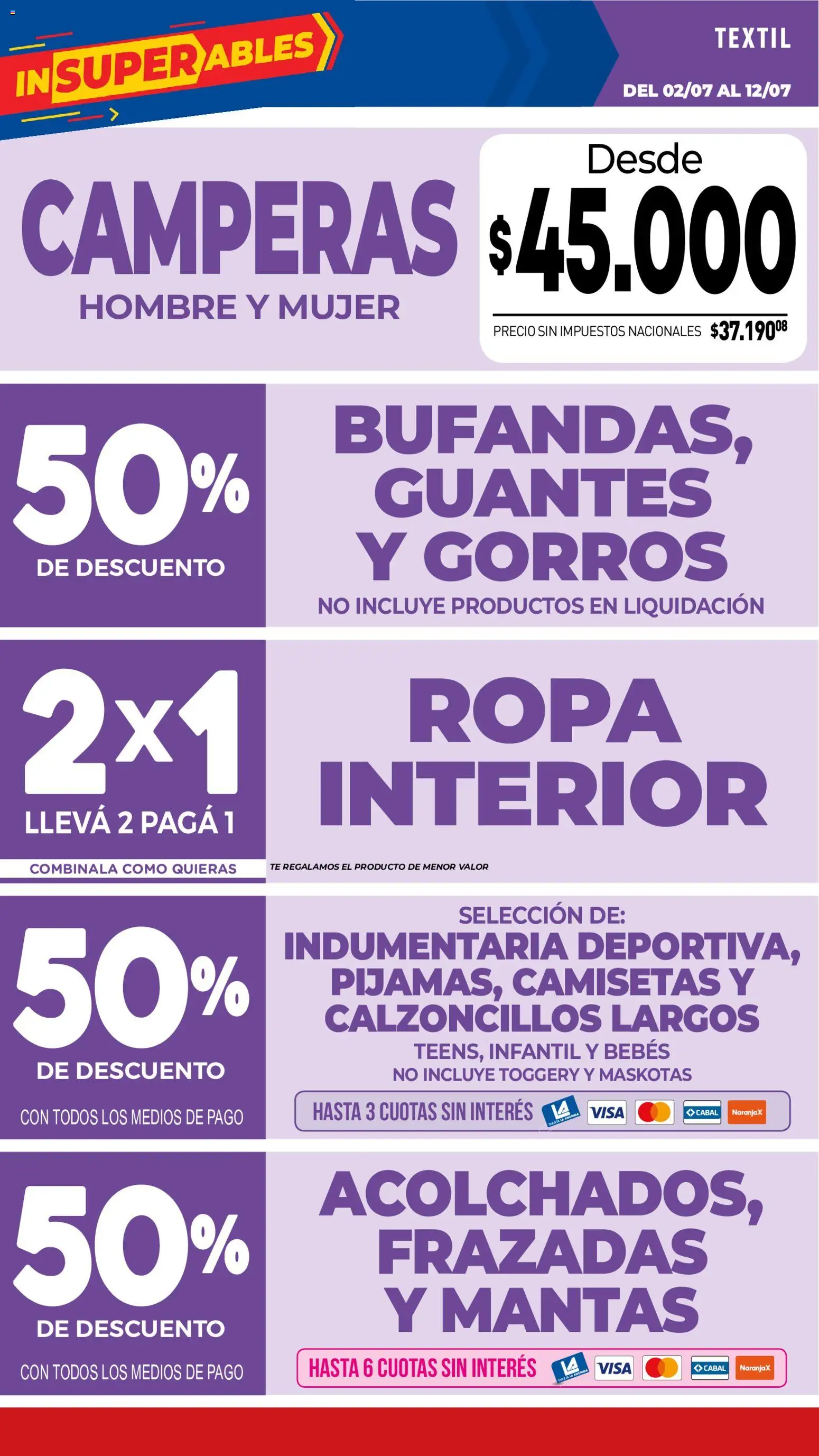 La Anonima catálogo │ válido desde el 02/07/2026 | Página: 42