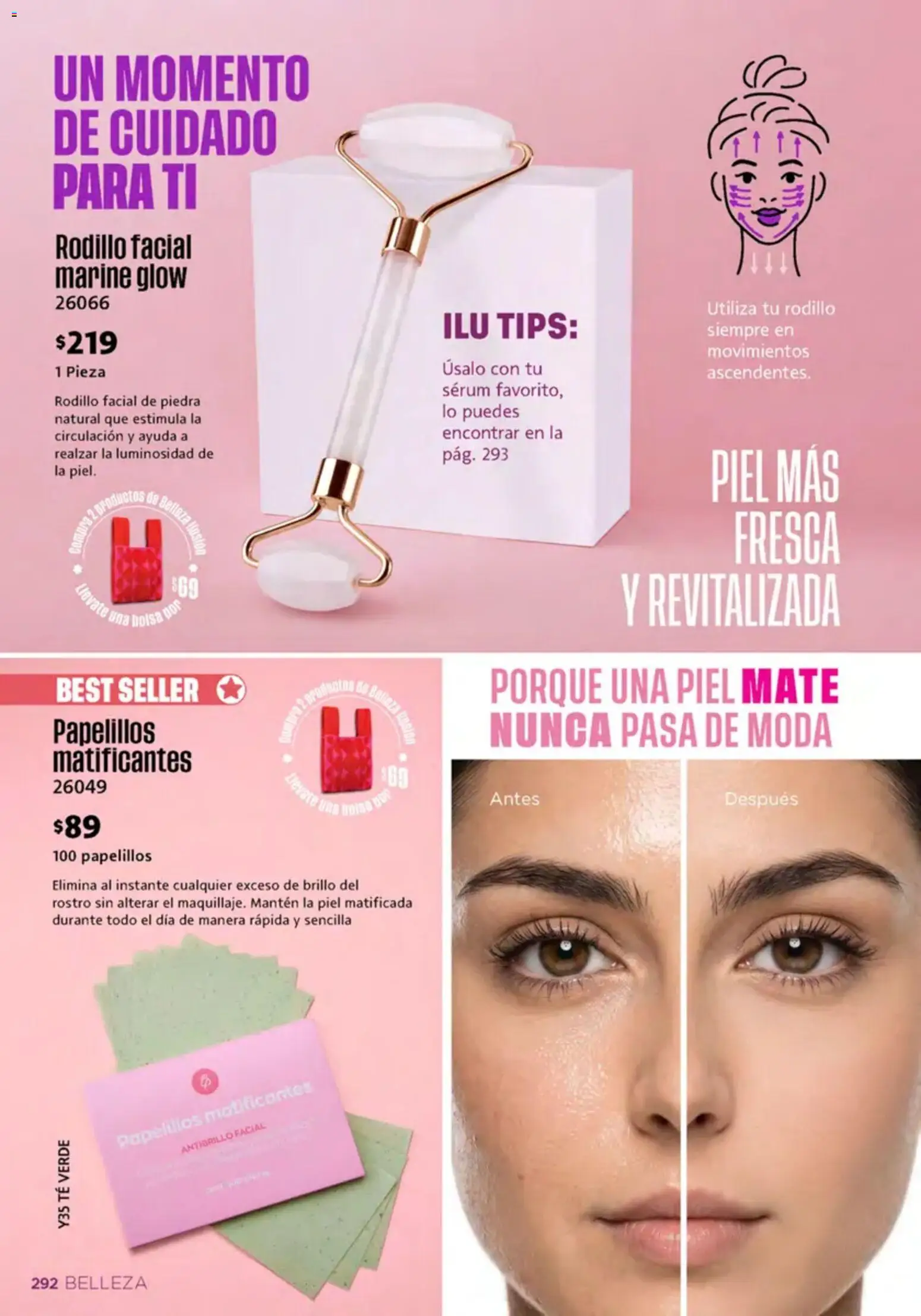 Nuevas ofertas de Ilusión válidas en toda la República Mexicana desde el 01/10/2026. ¡Encuentra las mejores ofertas en Ilusión catálogo Invierno! | Página: 294 | Productos: Bolsa, Brillo, Té, Té verde