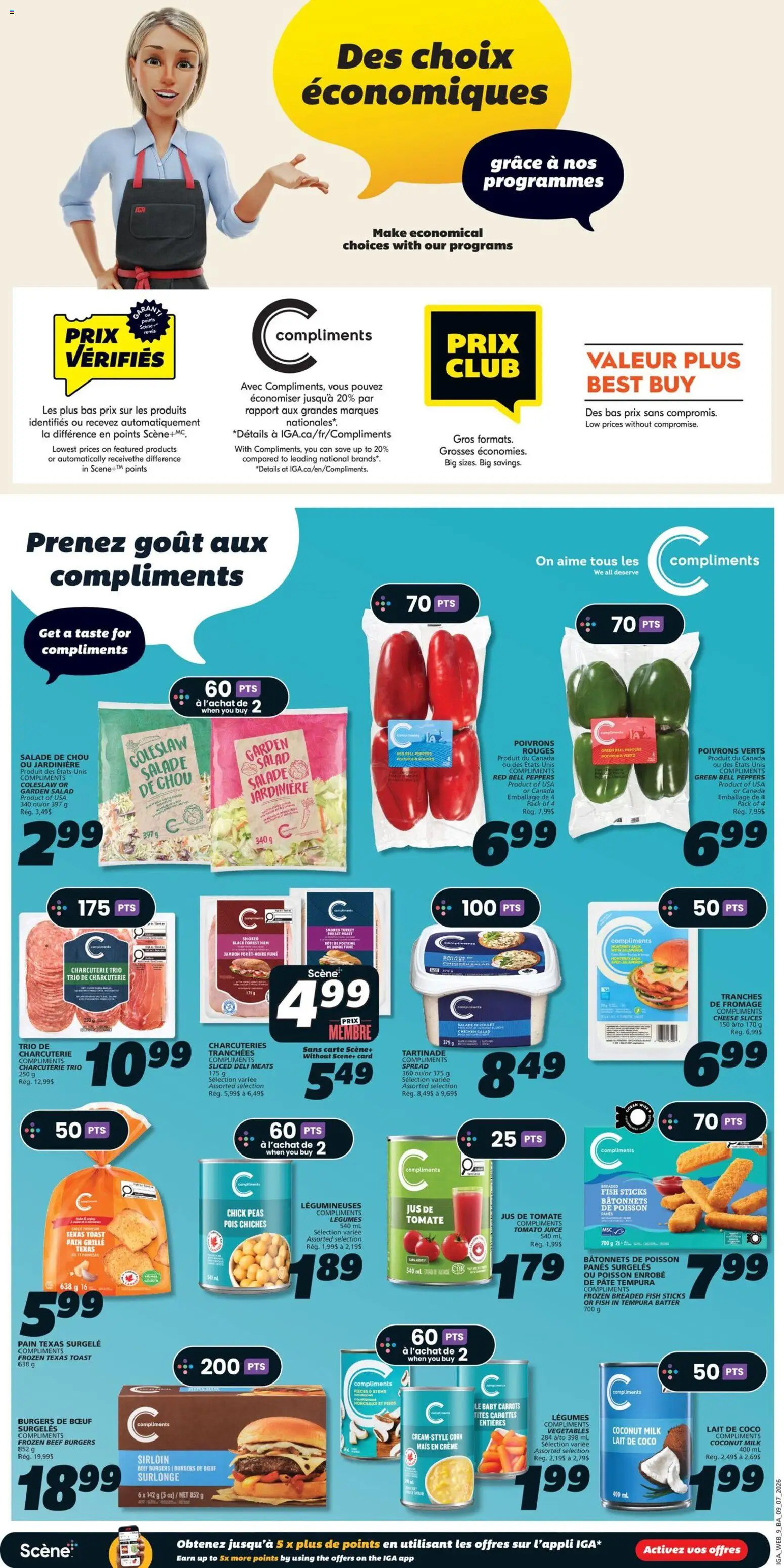 IGA flyer valid from Jul 9, 2026 | Page: 12