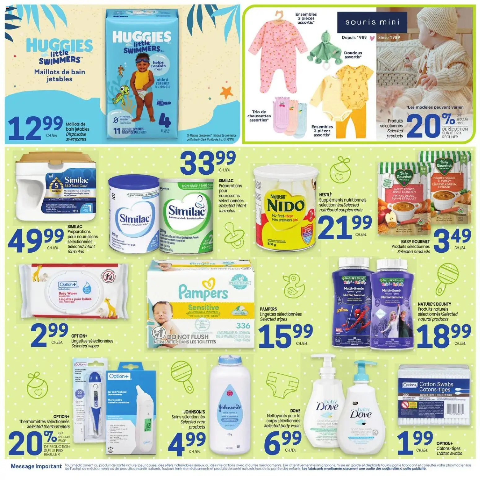 Uniprix flyer valid from Jul 23, 2026 | Page: 7 | Products: Turkey, Body wash, Chicken