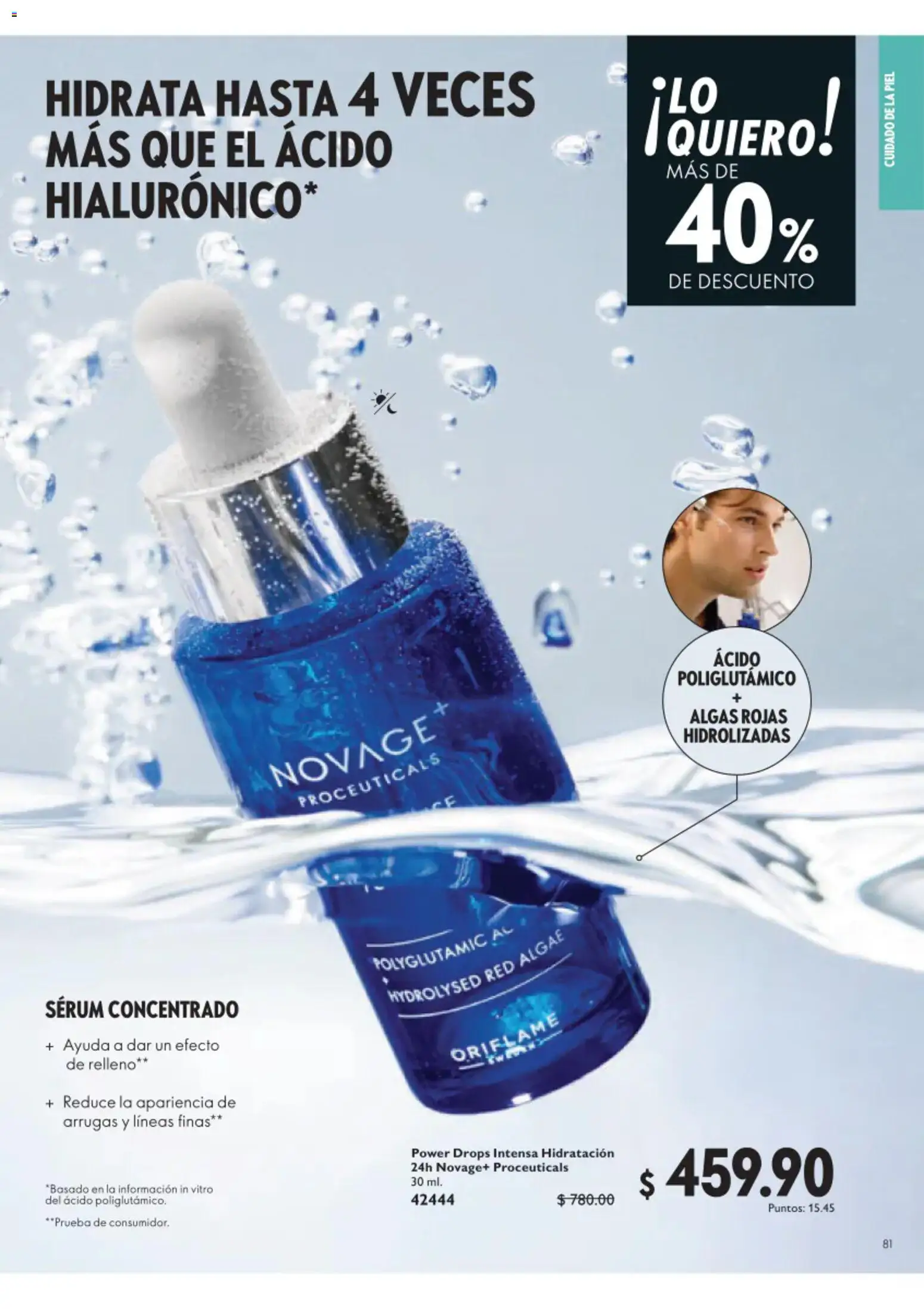Nuevas ofertas de Oriflame válidas en toda la República Mexicana desde el 22/08/2026. ¡Encuentra las mejores ofertas en Oriflame campaña 12 2026! | Página: 81 | Productos: Serum