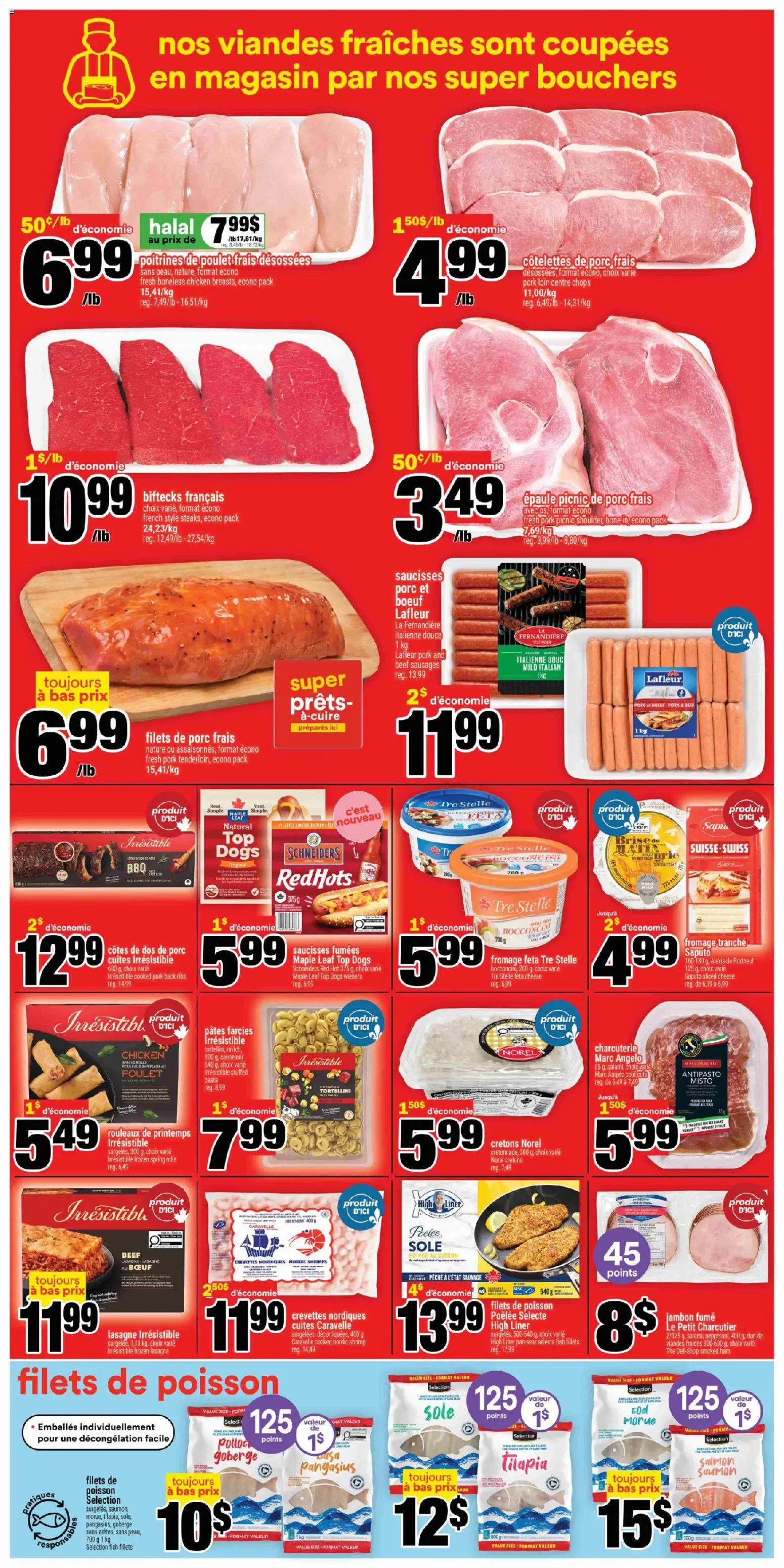 Super C flyer valid from 28.05.2026 | Page: 5 | Products: Beef, Ham, Chicken, Pork