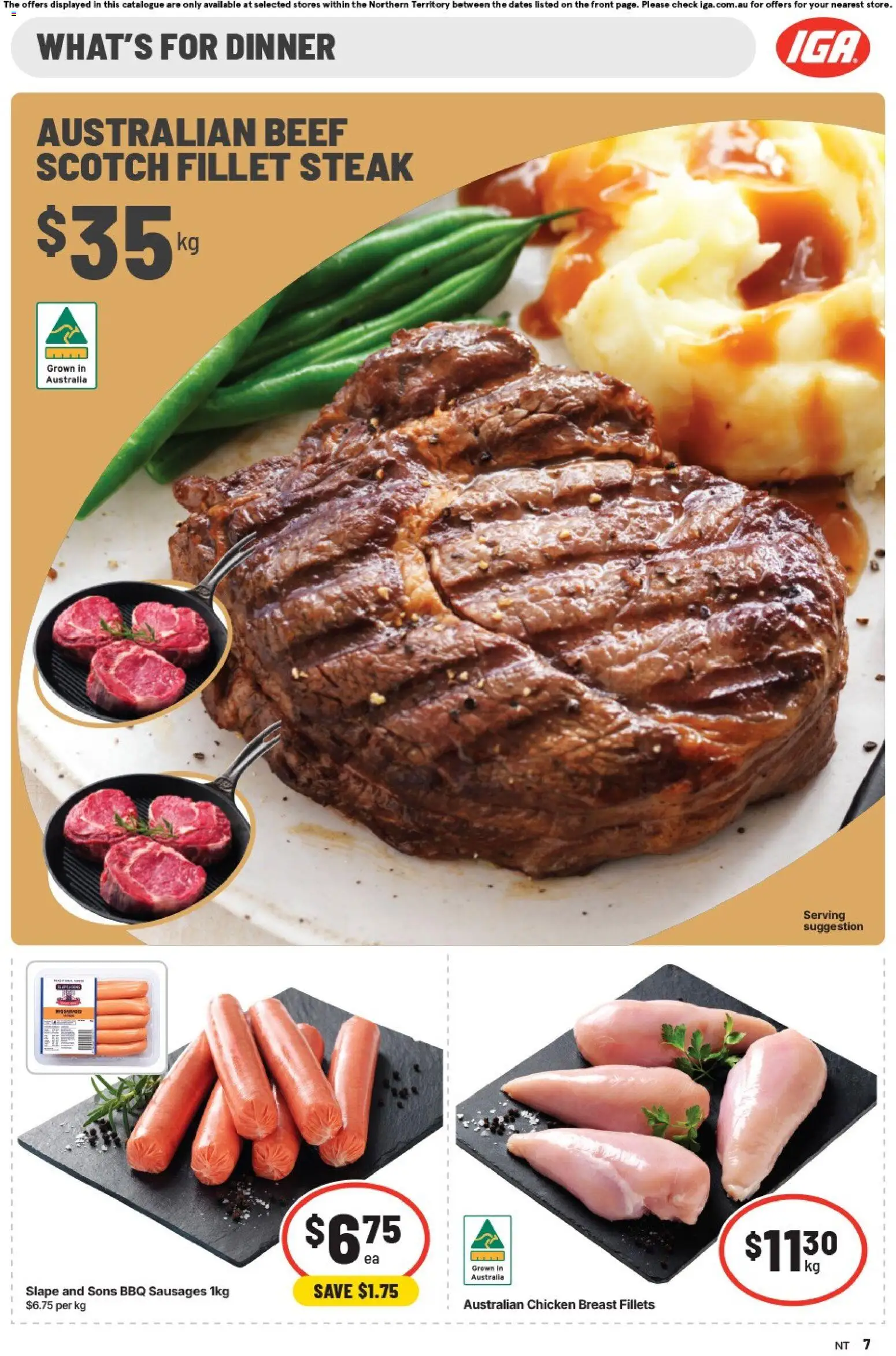 IGA catalogue - valid from 23/09/2026 | Page: 7 | Products: Cream cheese, Food, Sour cream, Sugar