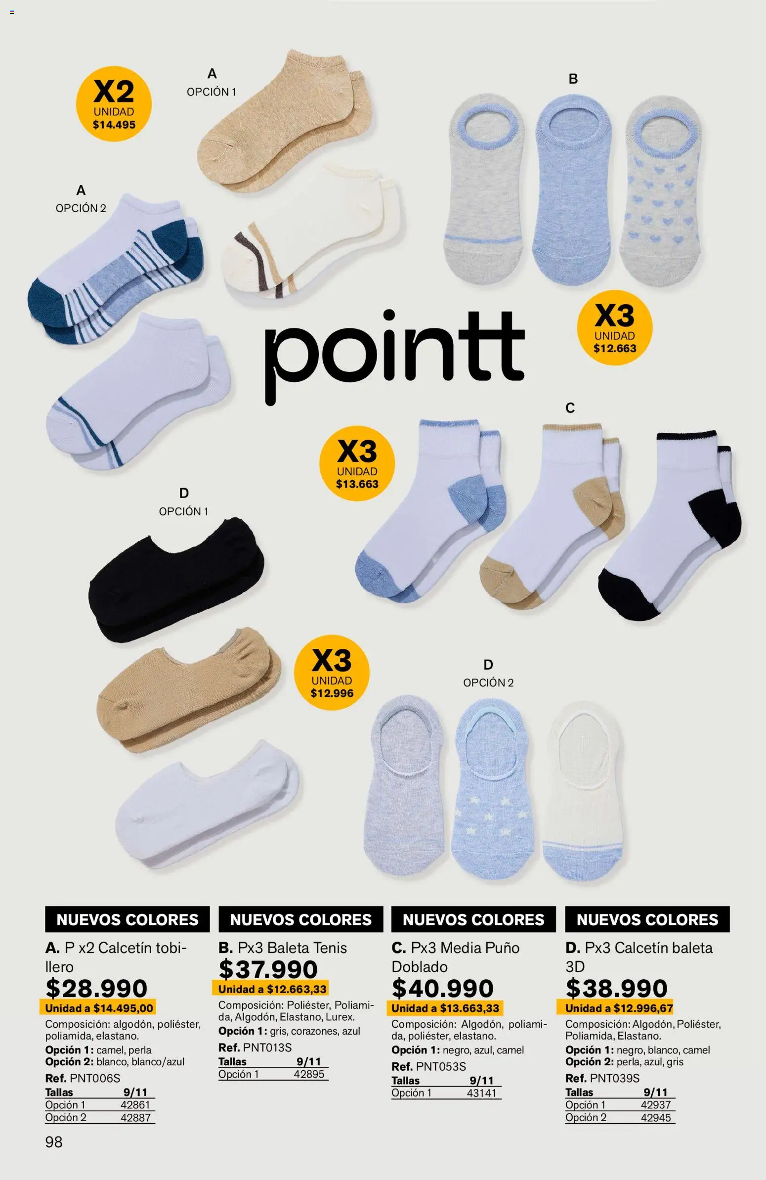 Leonisa revista - valida desde el 15.05.2026 | Página: 98 | Productos: Baleta, Tenis