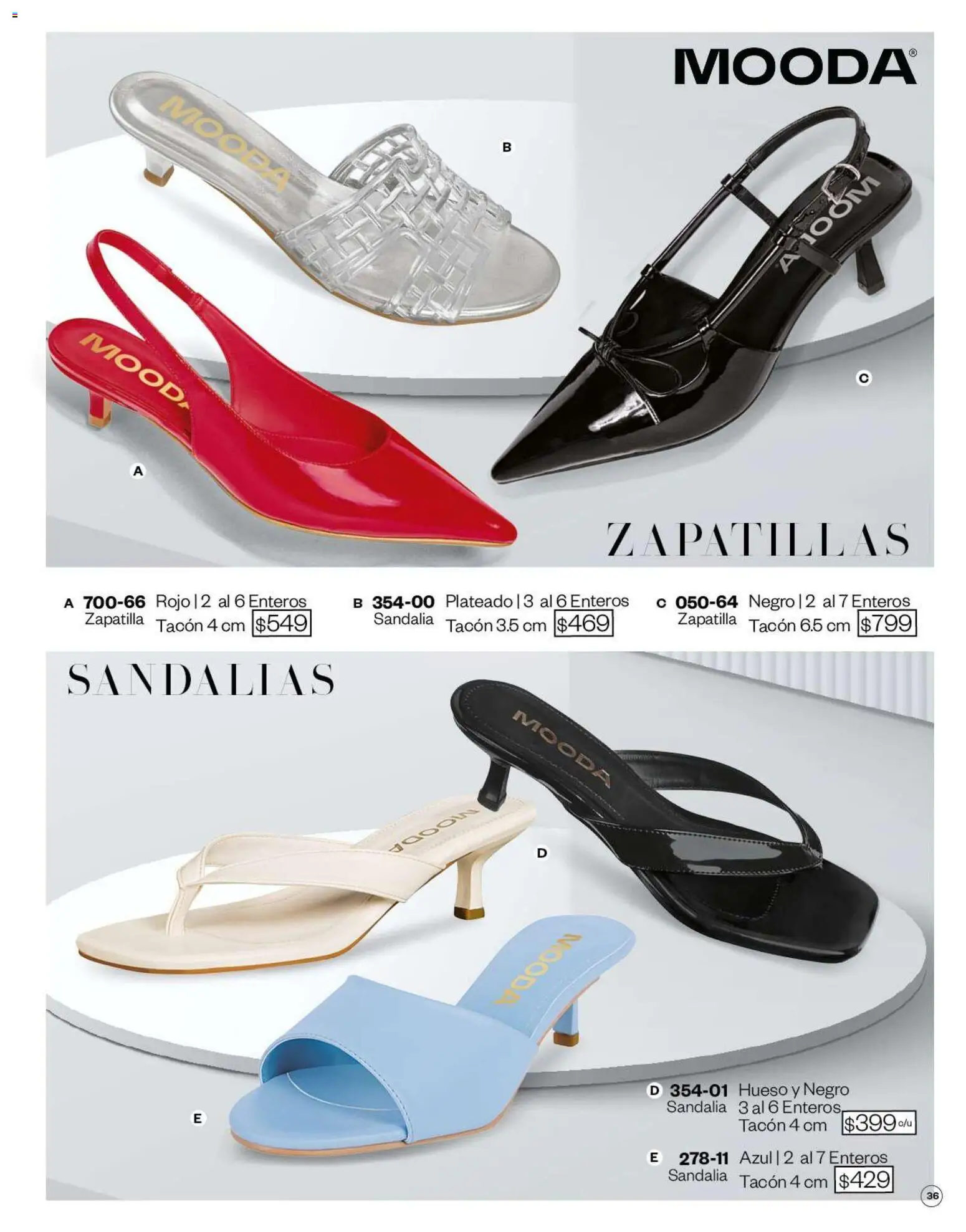 Nuevas ofertas de Cklass válidas en toda la República Mexicana desde el 05.03.2026. ¡Encuentra las mejores ofertas en Cklass catálogo Verano Mooda! | Página: 37 | Productos: Sandalias, Zapatillas