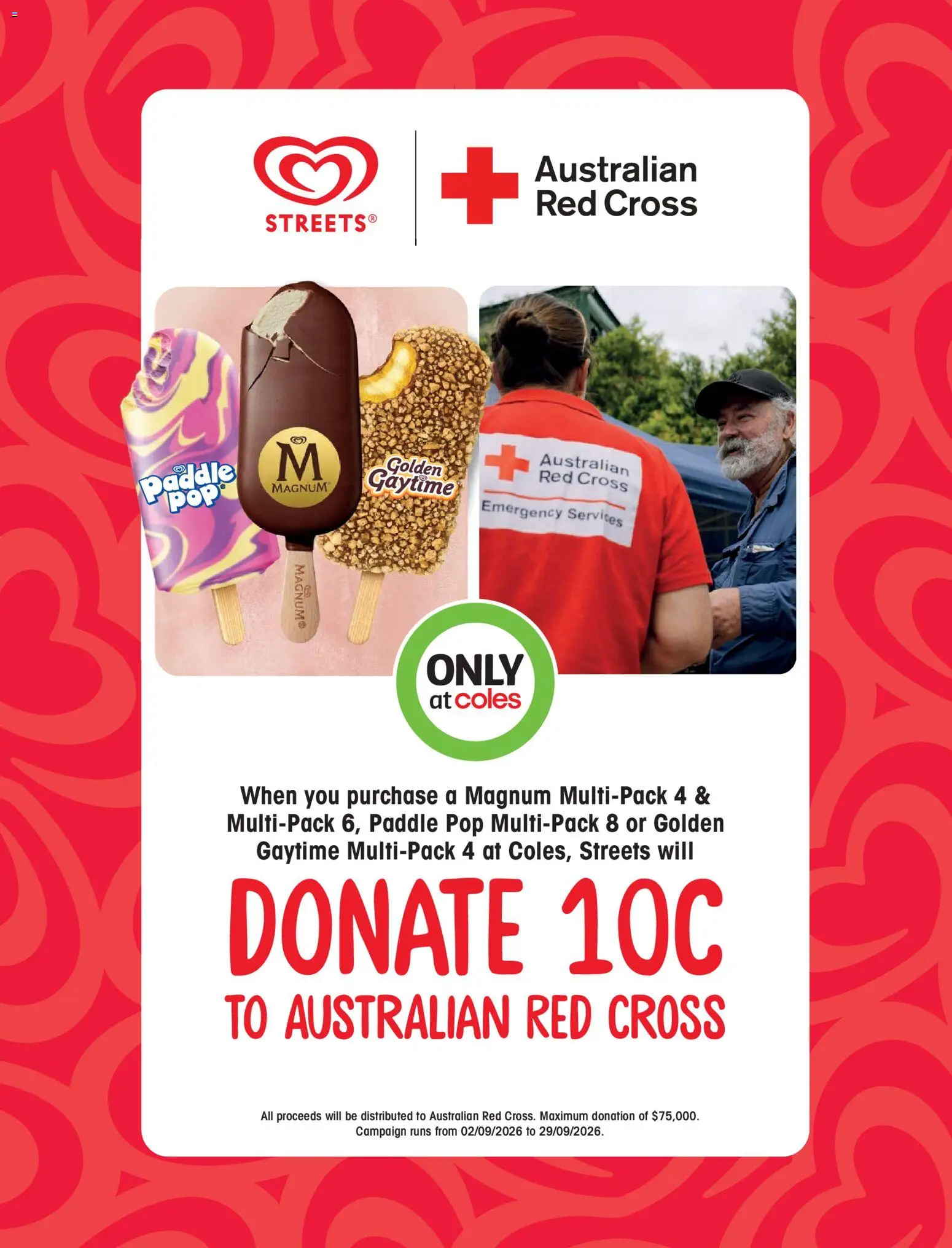 Coles catalogue - valid from 01/09/2026 | Page: 12 | Products: Ice cream, Ice, Magnum ice cream, Magnum