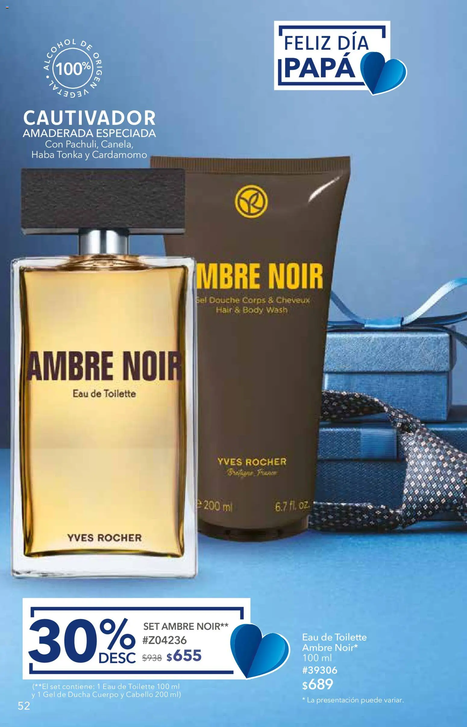Nuevas ofertas de Yves Rocher válidas en toda la República Mexicana desde el 02/06/2026. ¡Encuentra las mejores ofertas en Yves Rocher campaña 8 2026! | Página: 54 | Productos: Papa, Body, Eau de toilette, Gel de ducha