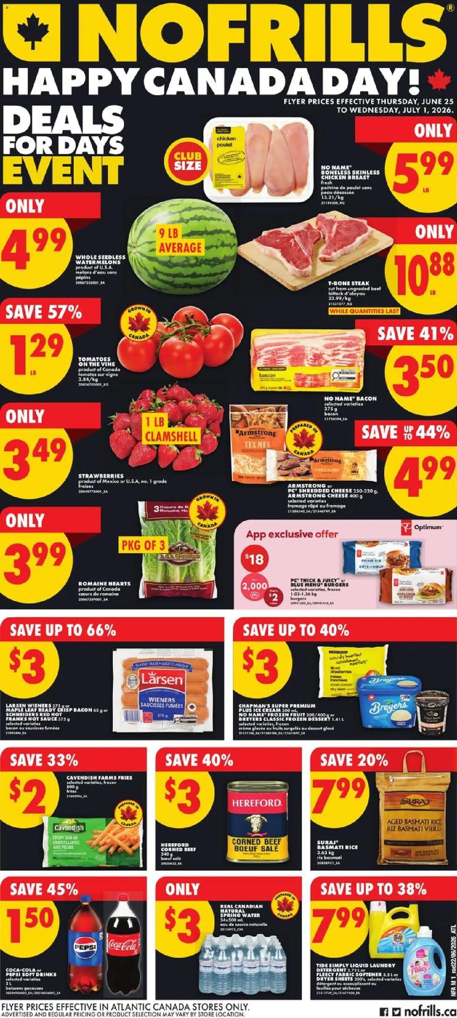 No Frills supermarkets catalogue 