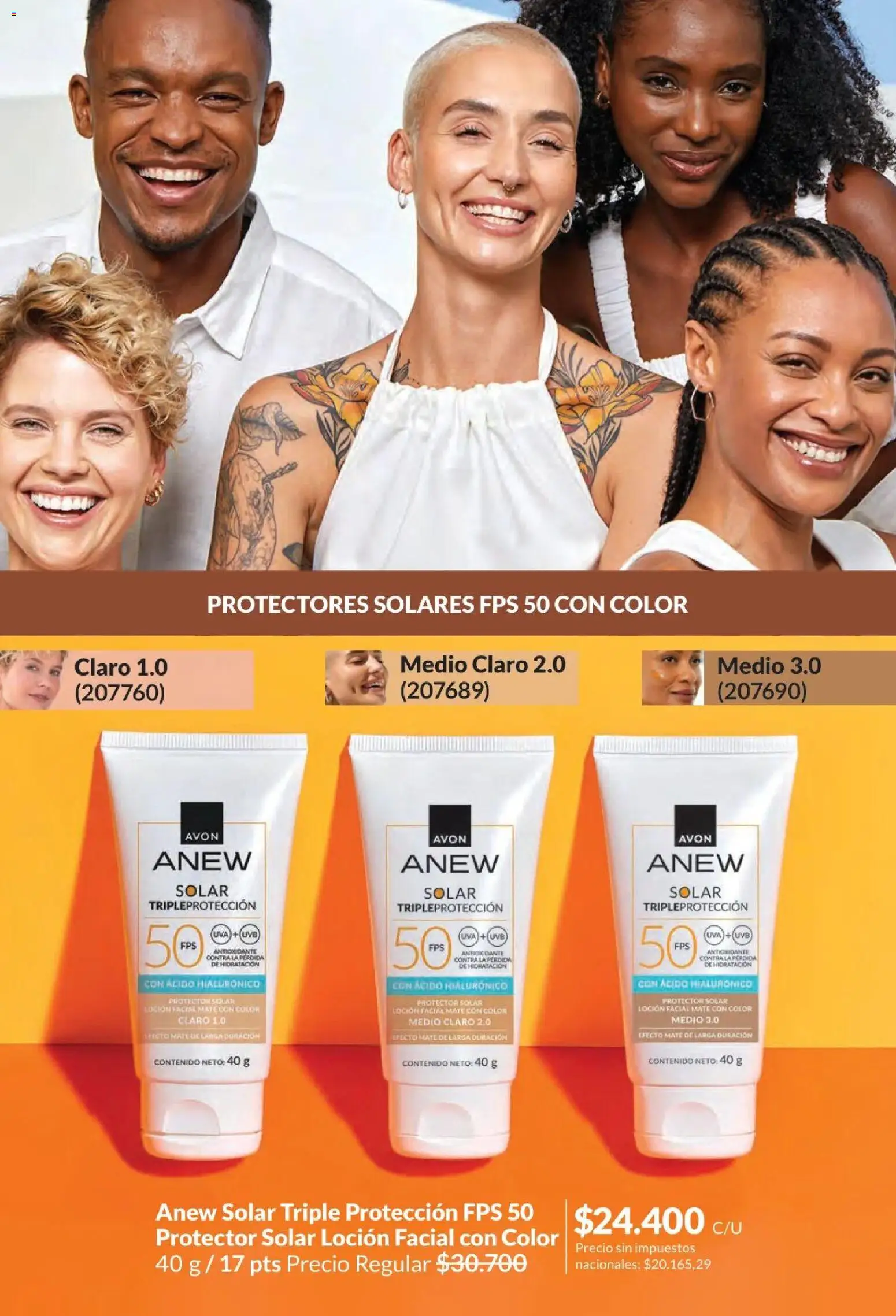 Avon -  Campaña 6/2026 │ válido desde el 01.06.2026 | Página: 131 | Productos: Mate, Protector solar, Loción, Uva