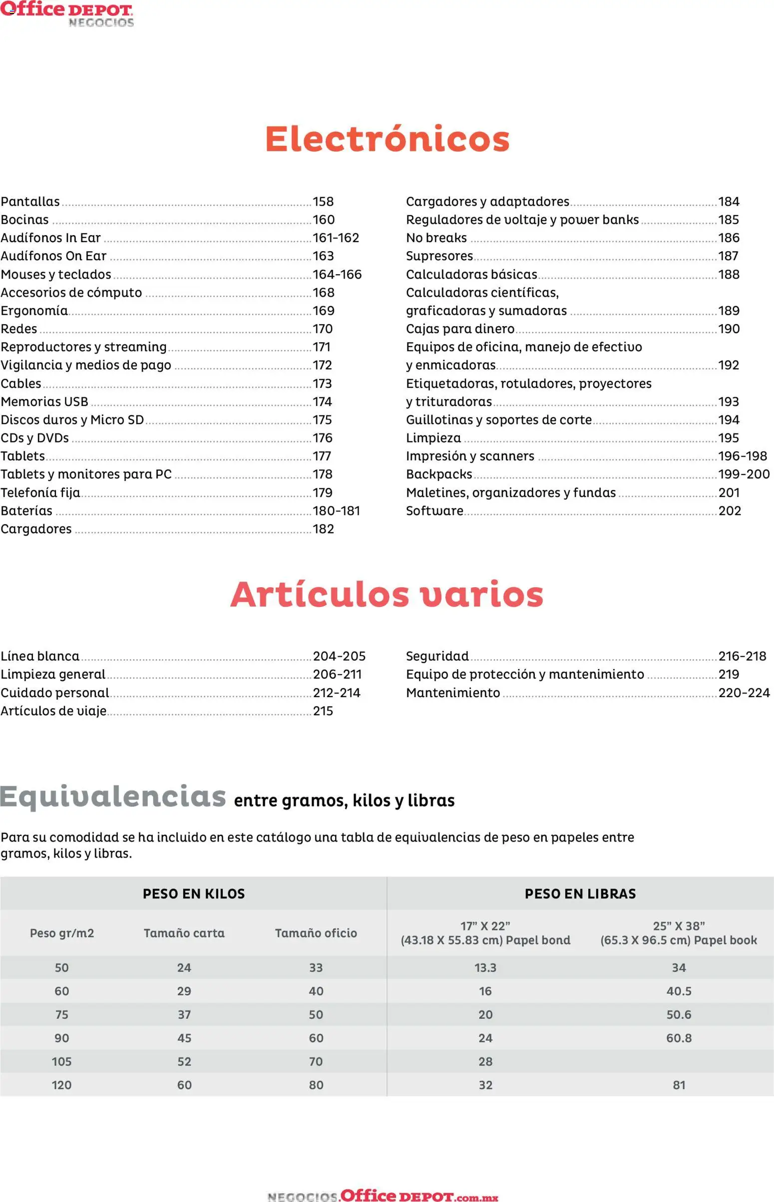 Nuevas ofertas de Office Depot válidas en toda la República Mexicana desde el 12/01/2026. ¡Encuentra las mejores ofertas en Office Depot catálogo 2026! | Página: 4 | Productos: Usb, Pantallas, Micro SD, Audífonos