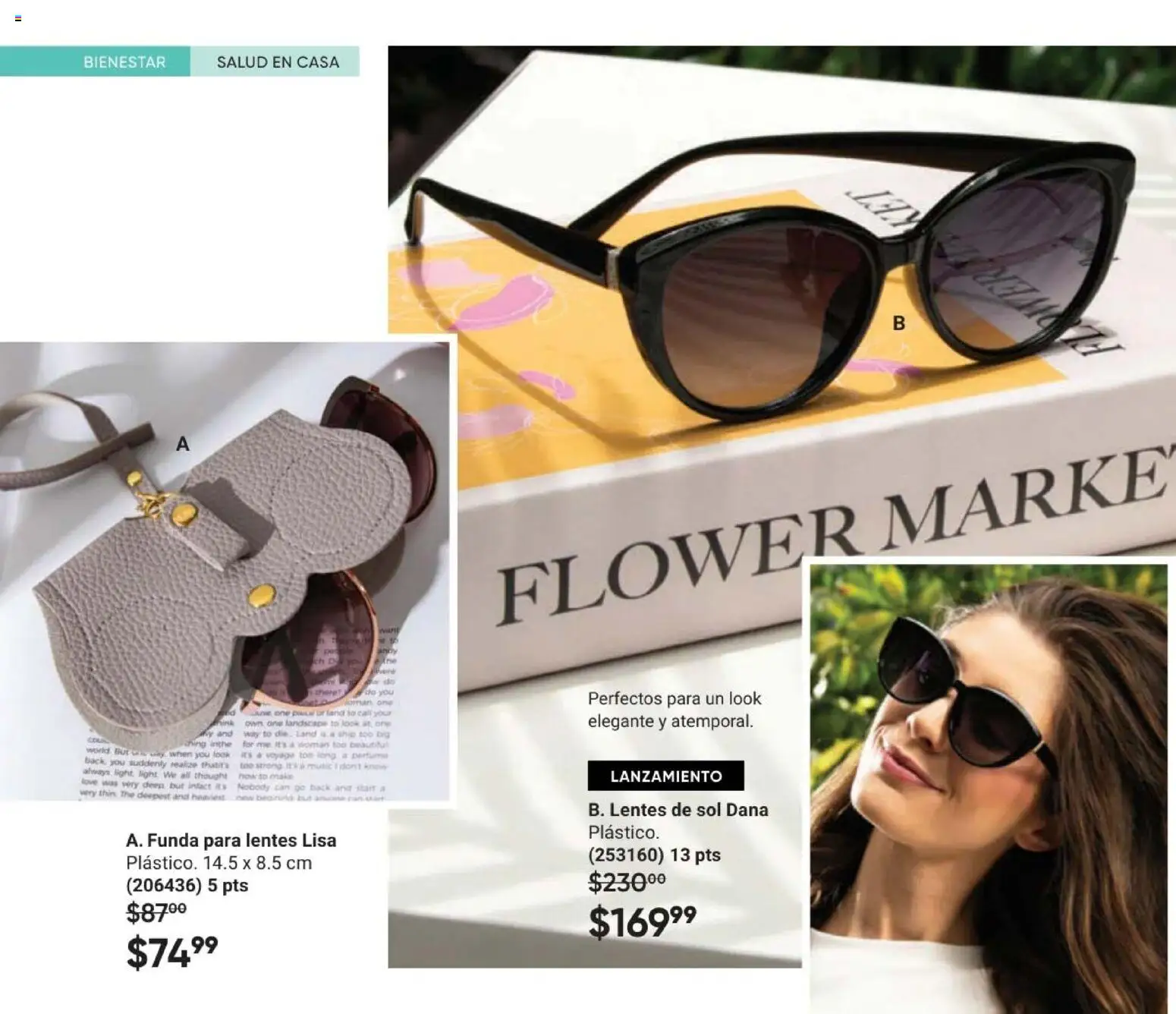 Nuevas ofertas de AVON válidas en toda la República Mexicana desde el 11/09/2026. ¡Encuentra las mejores ofertas en AVON Casa & Estilo 14 2026! | Página: 100 | Productos: Lentes, Funda, Lentes de sol, Perfume