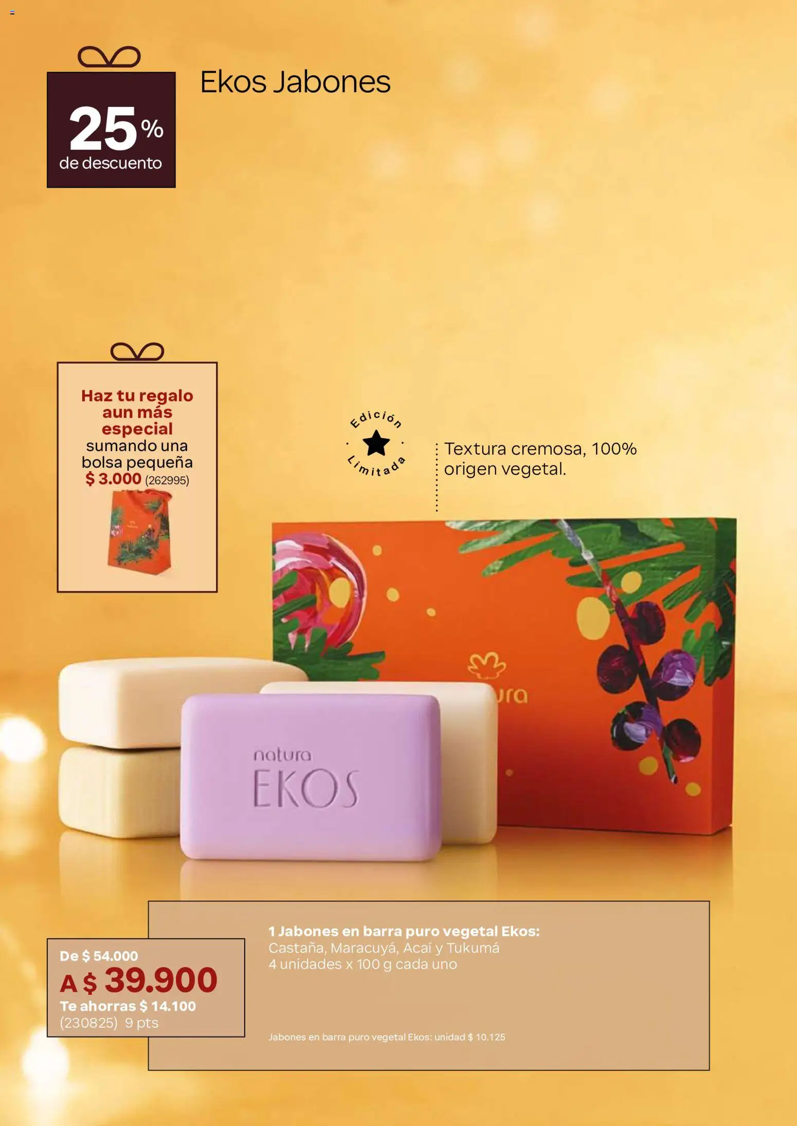 Natura revista - valida desde el 23/09/2026 | Página: 52 | Productos: Té, Bolsa