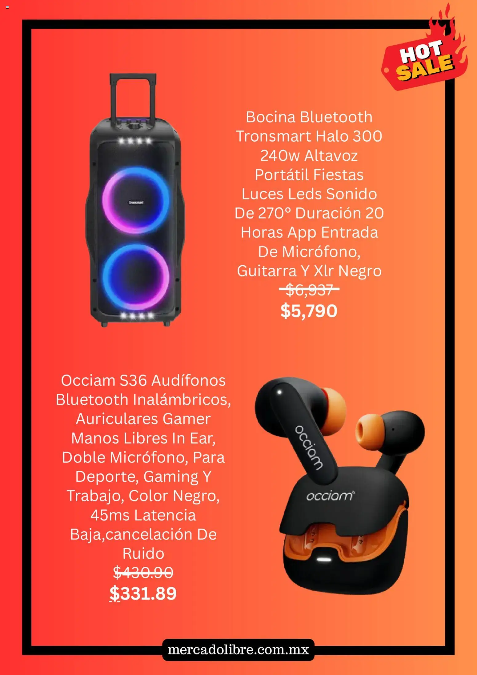 Nuevas ofertas de Mercado Libre válidas en toda la República Mexicana desde el 25.05.2026. ¡Encuentra las mejores ofertas en Mercado Libre Hot Sale! | Página: 3