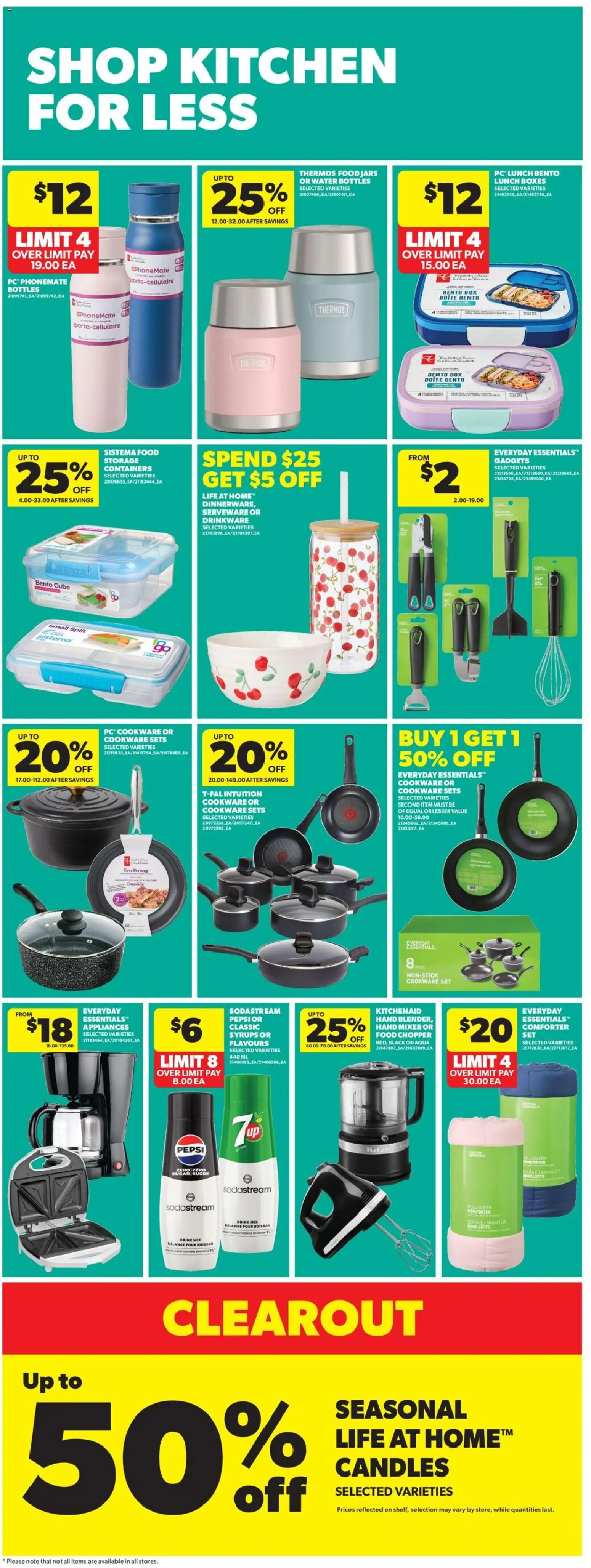 Real Canadian Superstore flyer valid from Jul 2, 2026 | Page: 33 | Products: Mixer, Box