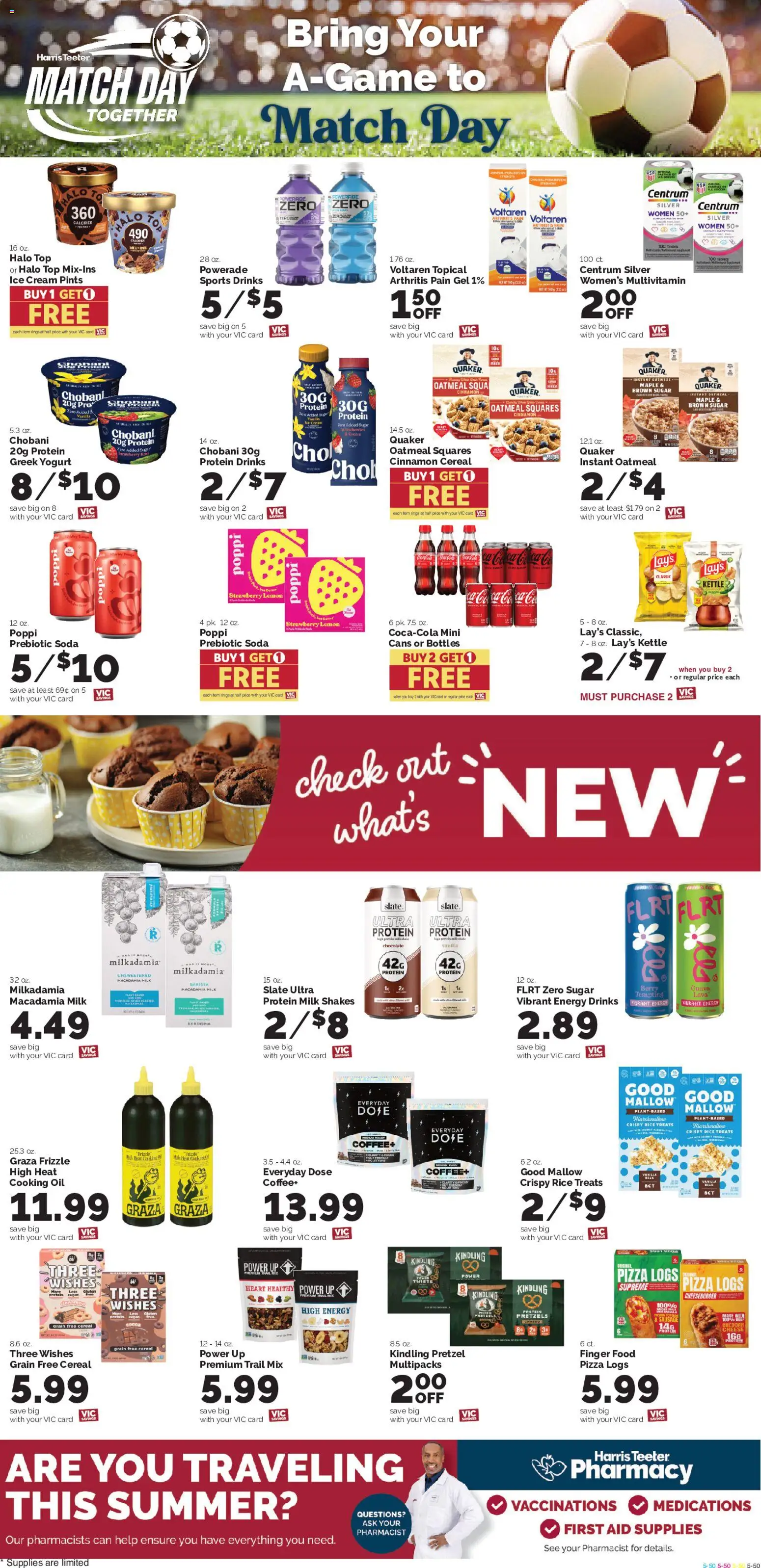Harris Teeter Weekly Ad - SC - valid from 07/15/2026 | Page: 10 | Products: Multivitamin, Chocolate, Beef, Ice cream