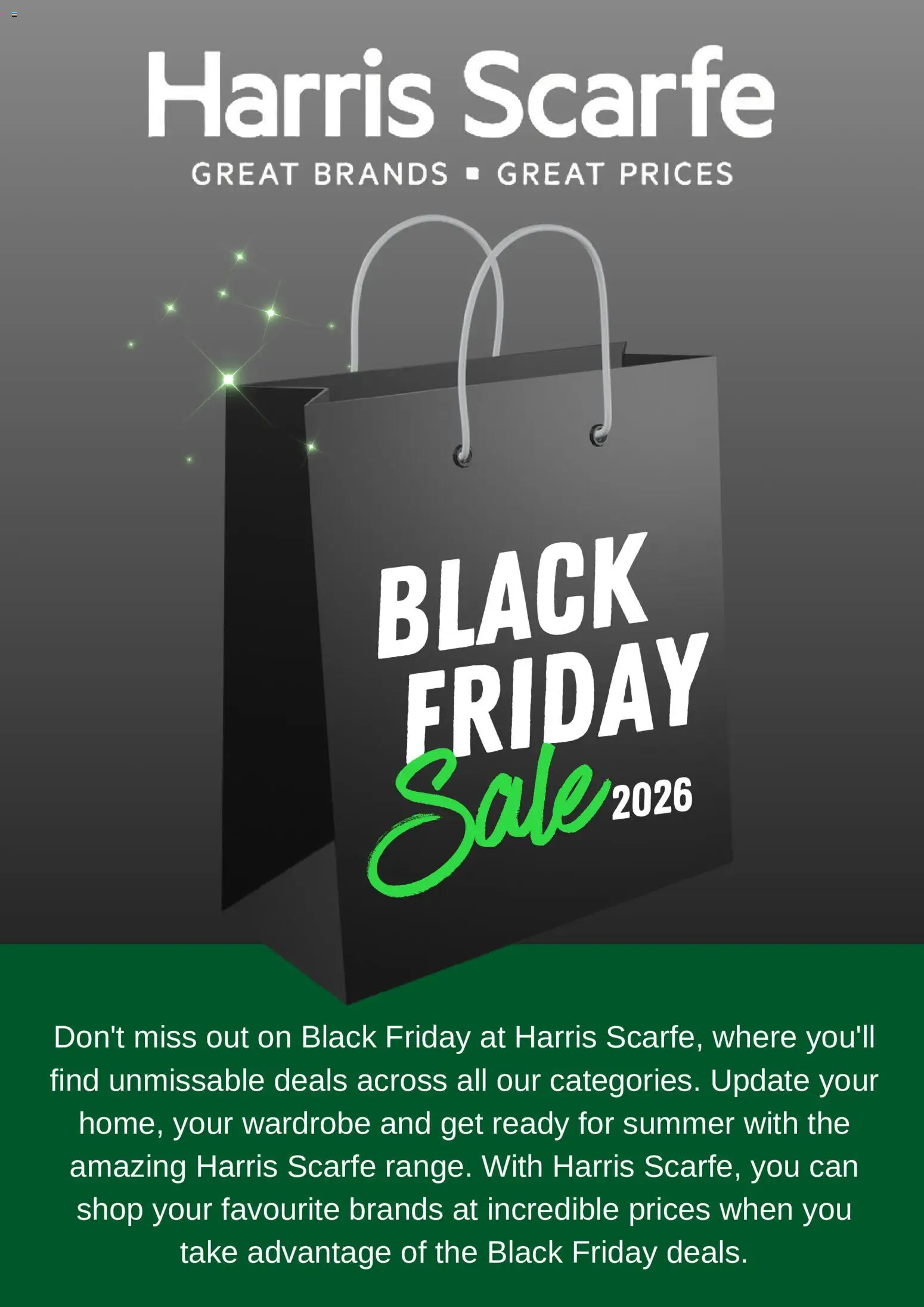 Harris Scarfe catalogue - valid from 19/10/2026 | Page: 1