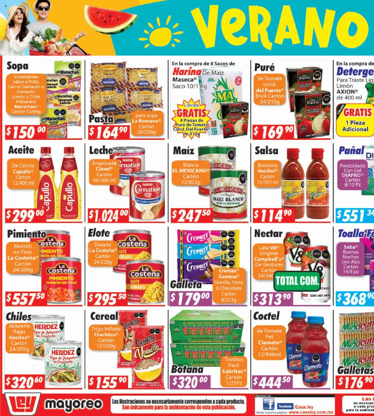 Folleto CASA LEY ofertas de hoy catalogue cover