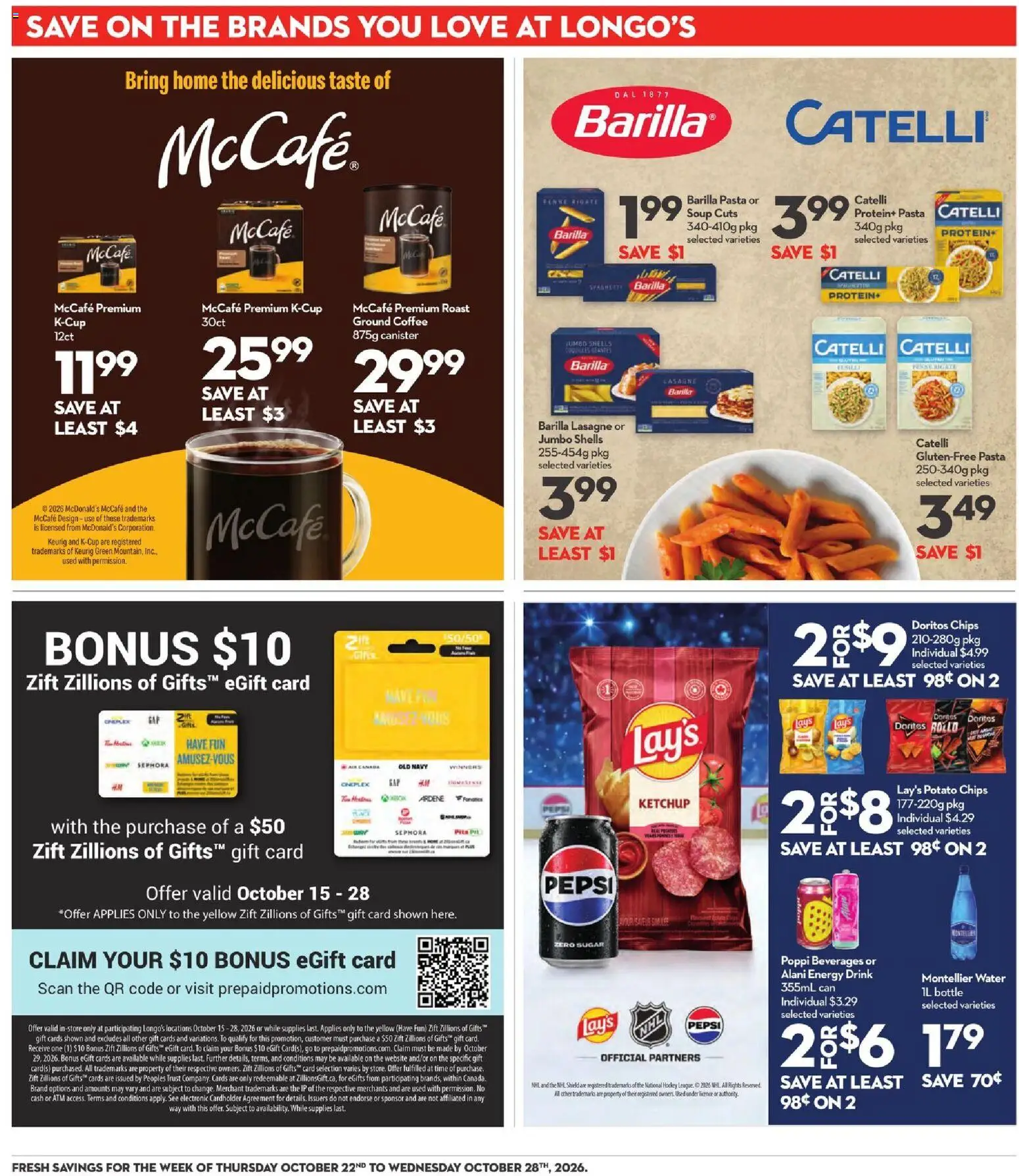 Longo's flyer valid from Oct 22, 2026 | Page: 22