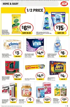 Preview of IGA catalogue NSW Medium V2 - valid from 22/07/2026 | Page: 17 | Products: Chocolate, Batteries, Laundry, Tissues