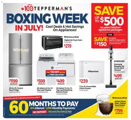 Preview of Tepperman's - Catalogue from shop Tepperman's valid from Jul 17, 2026