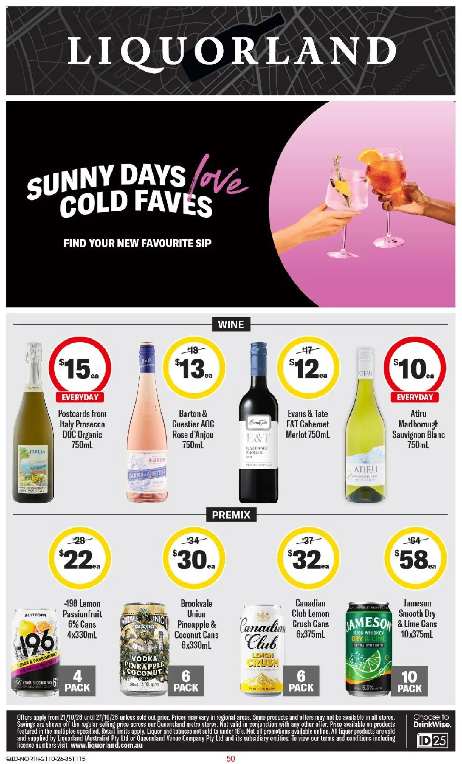 Liquorland catalogue - valid from 21/10/2026 | Page: 1