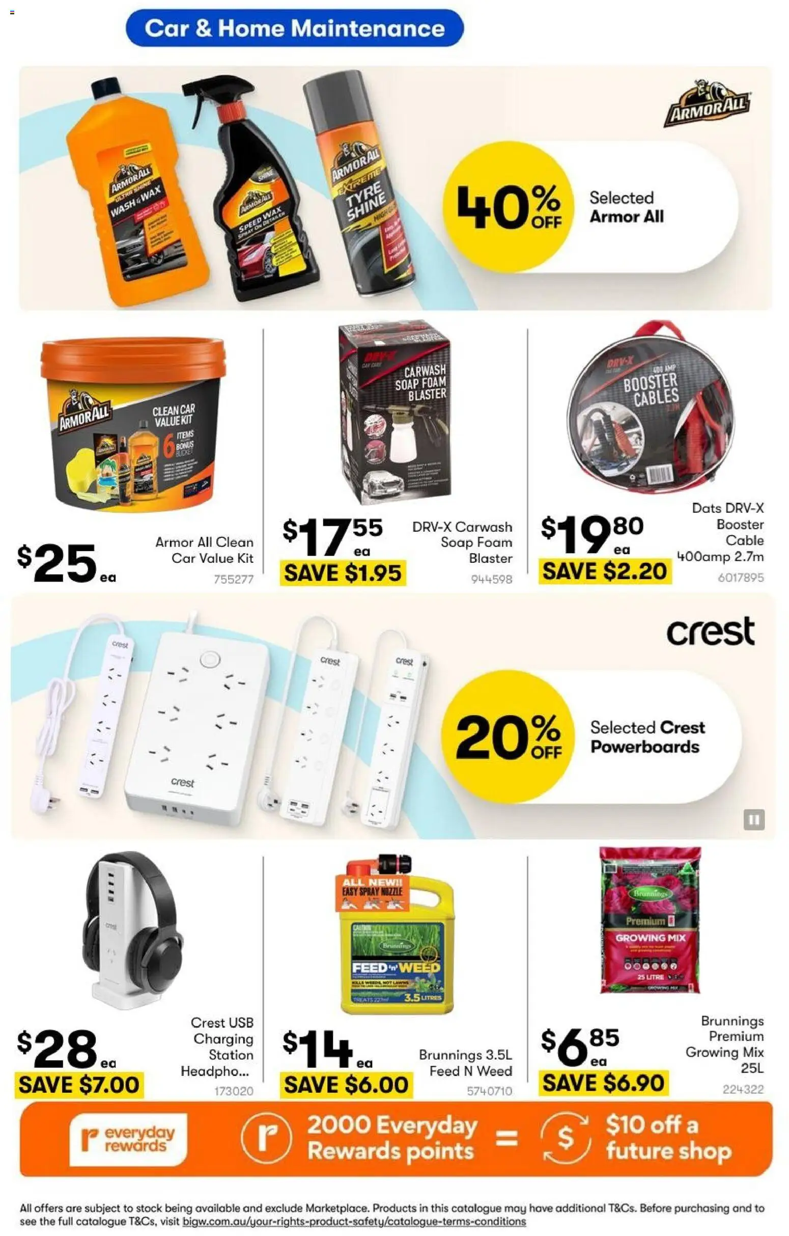 Big W catalogue - valid from 20/08/2026 | Page: 47 | Products: Weed, Cable, Usb, Foam