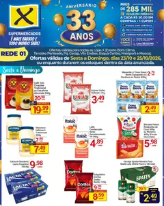 X Supermercados - Ofertas da semana - Pré-Visualização do folheto da loja X Supermercados, válido de 23/10/2026