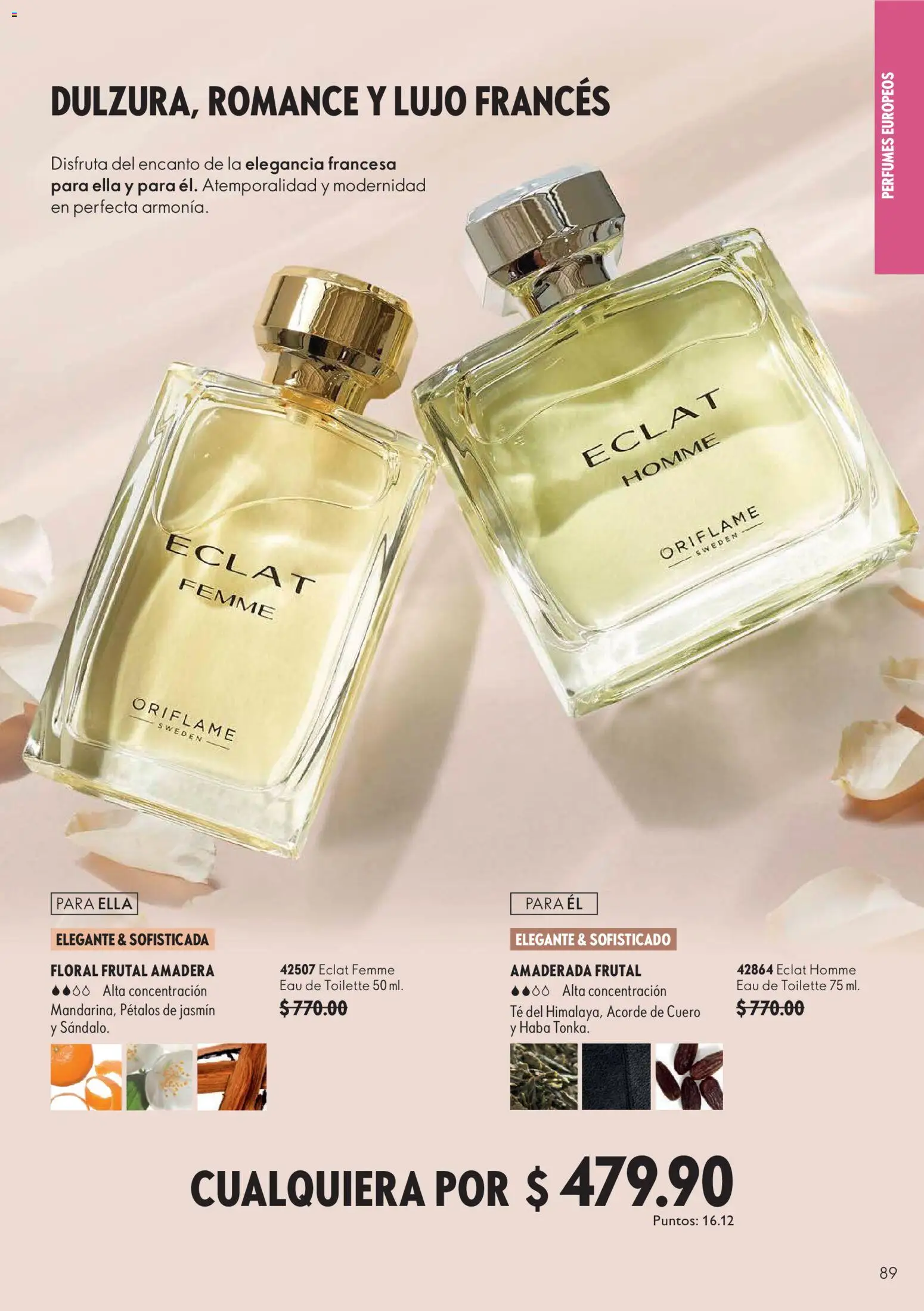 Nuevas ofertas de Oriflame válidas en toda la República Mexicana desde el 03/10/2026. ¡Encuentra las mejores ofertas en Oriflame campaña 14 2026! | Página: 89