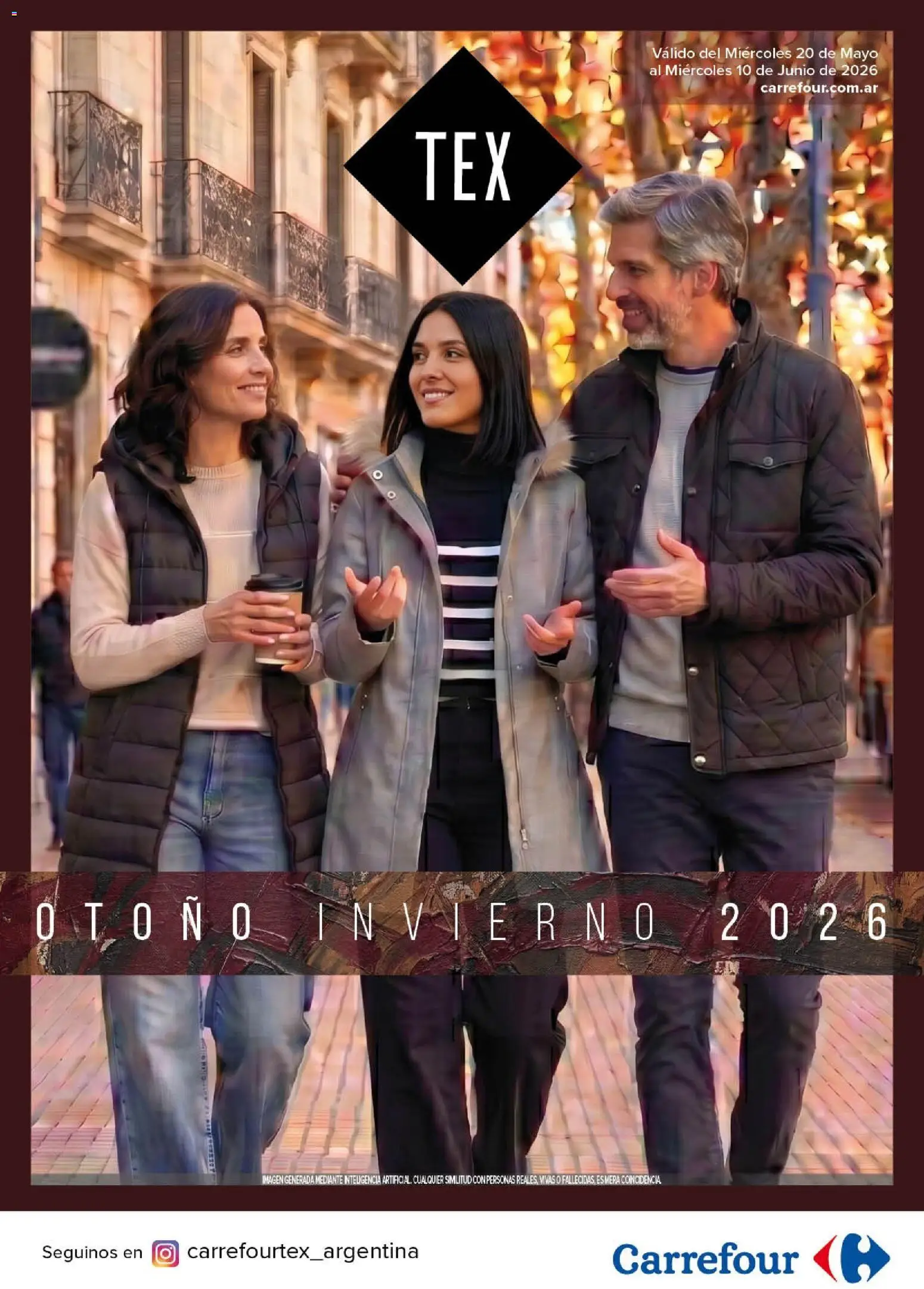Carrefour - Tex | Otoño - Invierno │ válido desde el 20.05.2026 | Página: 1