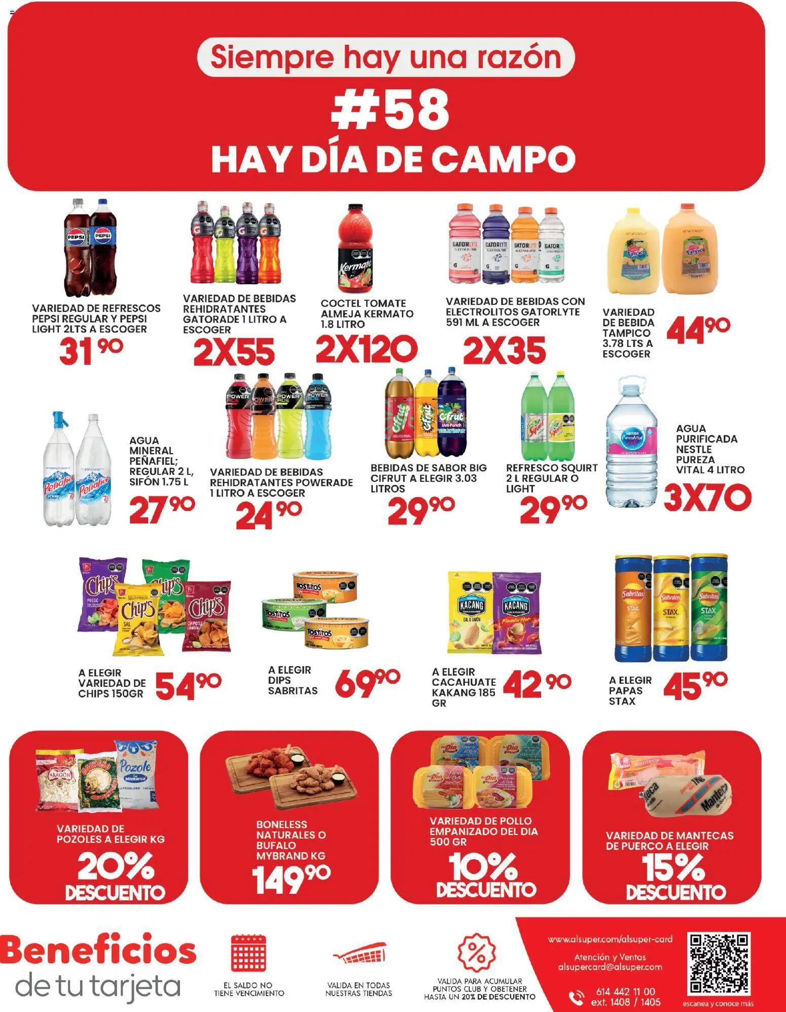 Nuevas ofertas de Alsuper válidas en toda la República Mexicana desde el 02/10/2026. ¡Encuentra las mejores ofertas en Alsuper folleto! | Página: 6