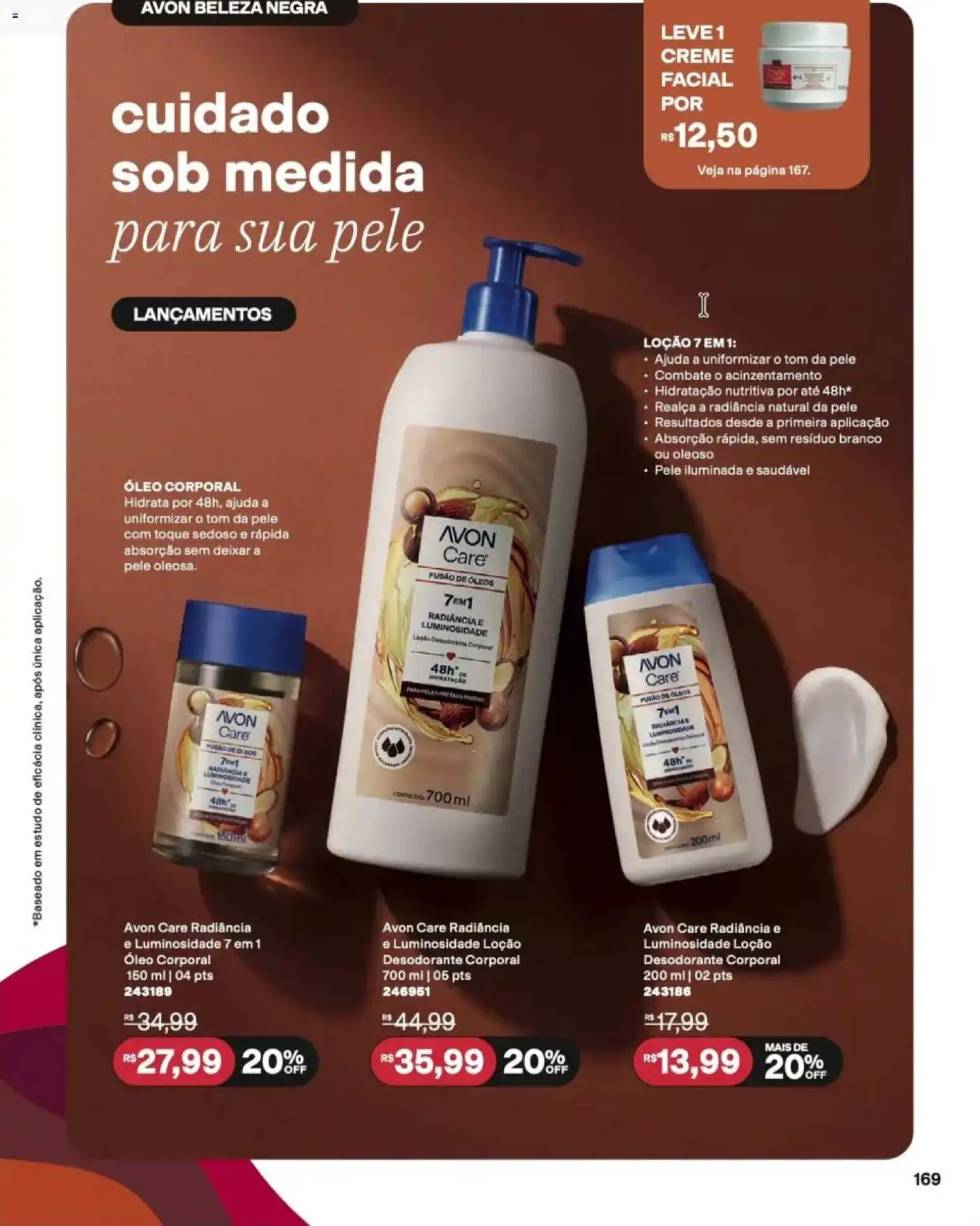 Avon Folheto - válido de 12/10/2026 | Página: 171 | Produtos: Creme facial, Óleo, Creme, Óleo corporal