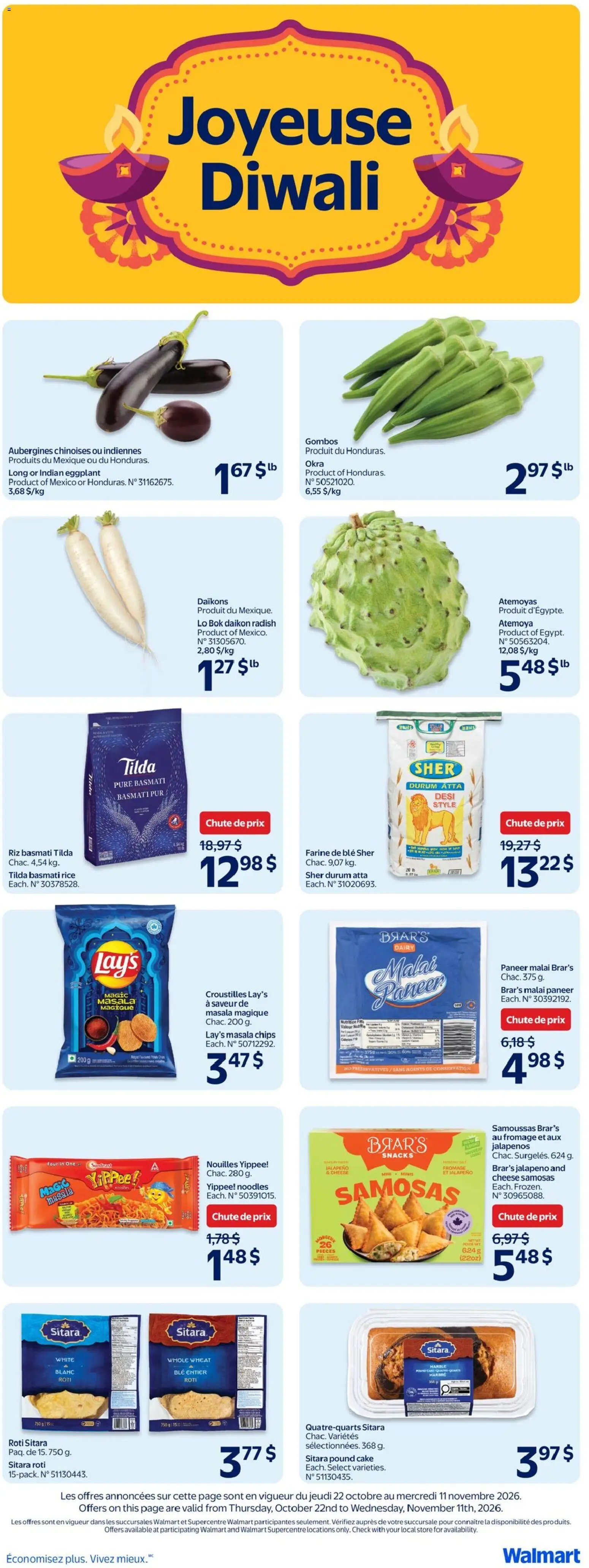 Walmart flyer valid from Oct 22, 2026 | Page: 3