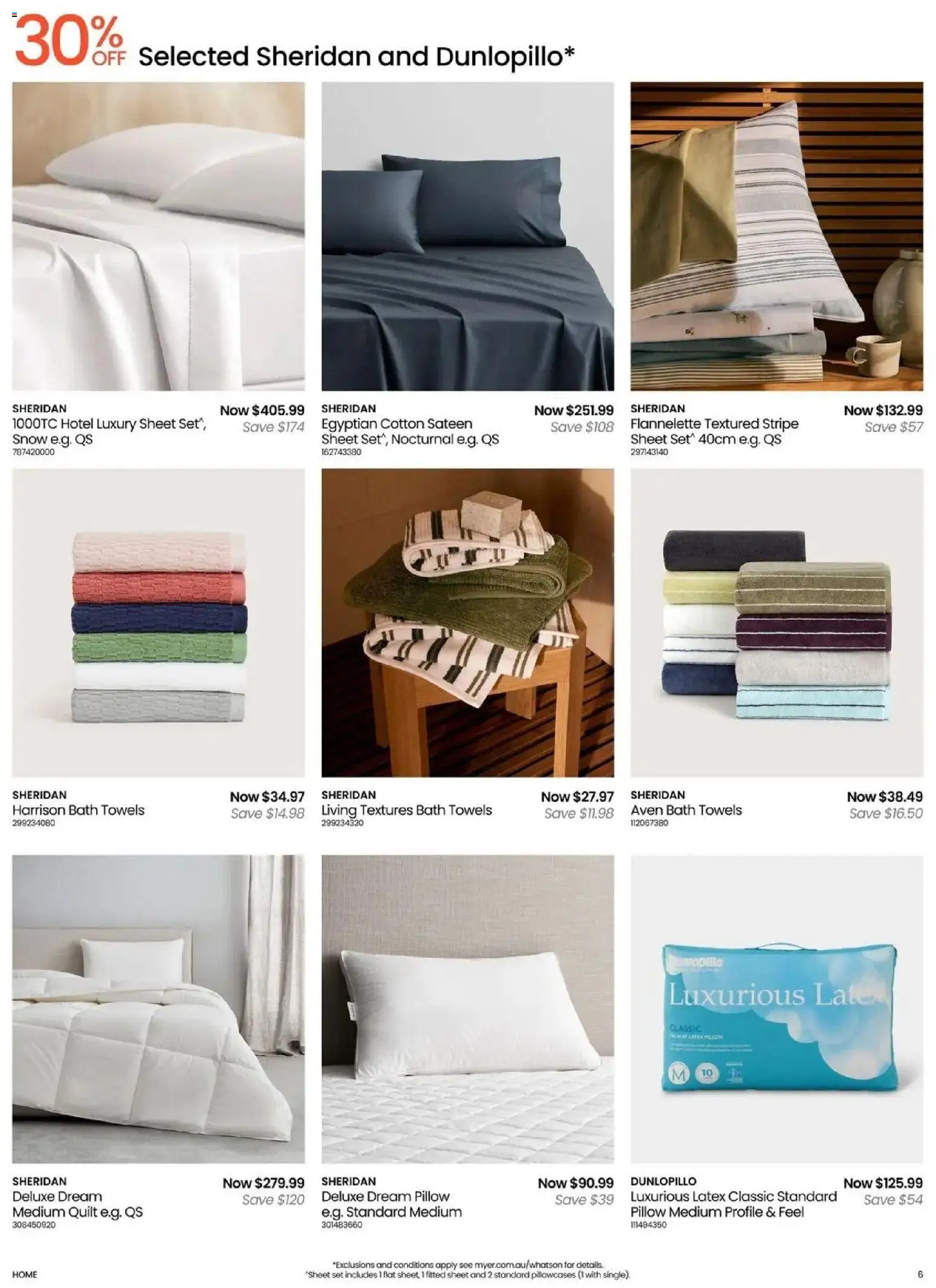 Deals catalogue - valid from 04.05.2026 | Page: 6 | Products: Bath, Towels, Pillow