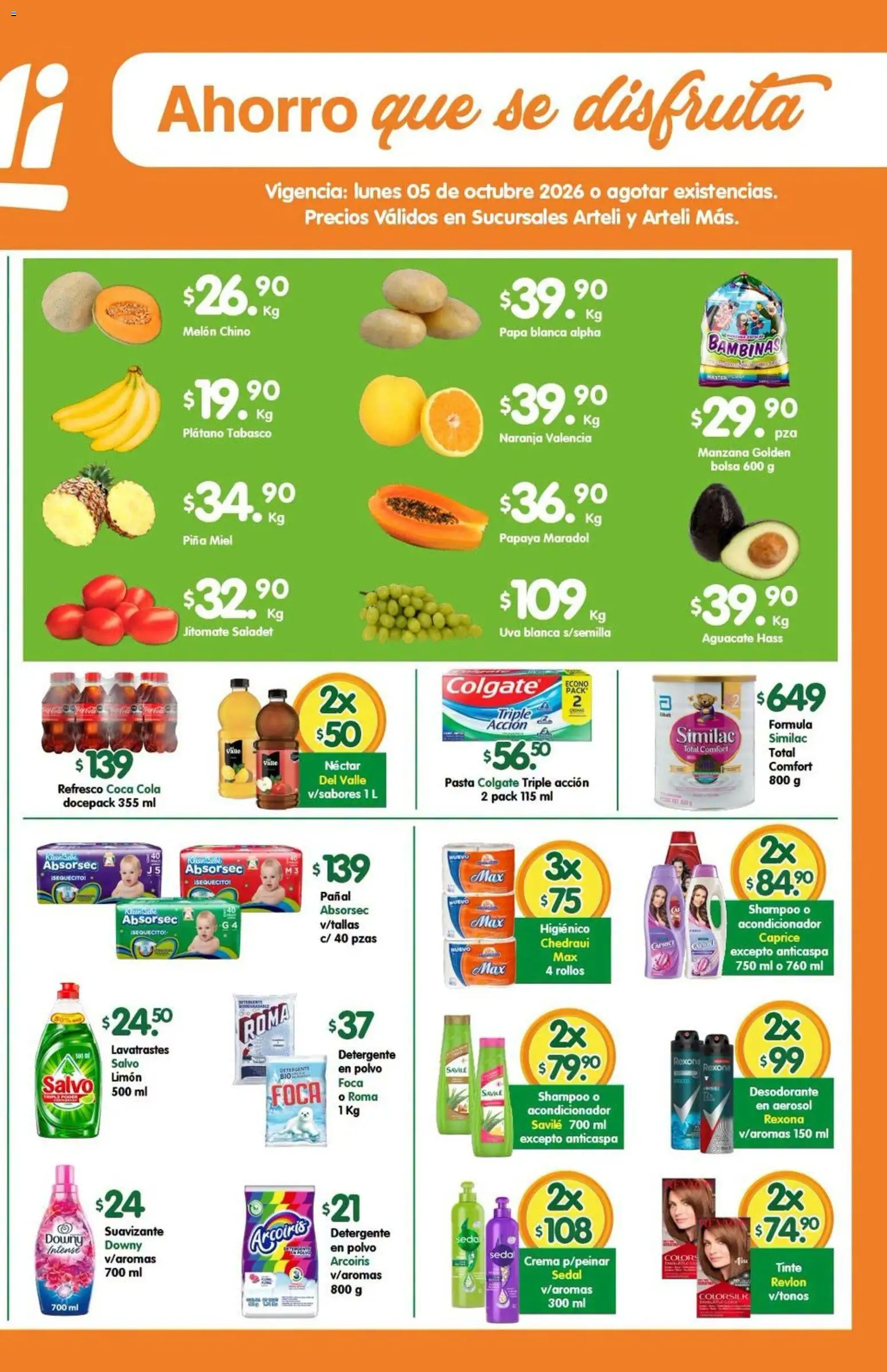 Nuevas ofertas de Arteli válidas en toda la República Mexicana desde el 05/10/2026. ¡Encuentra las mejores ofertas en Arteli folleto Express! | Página: 2