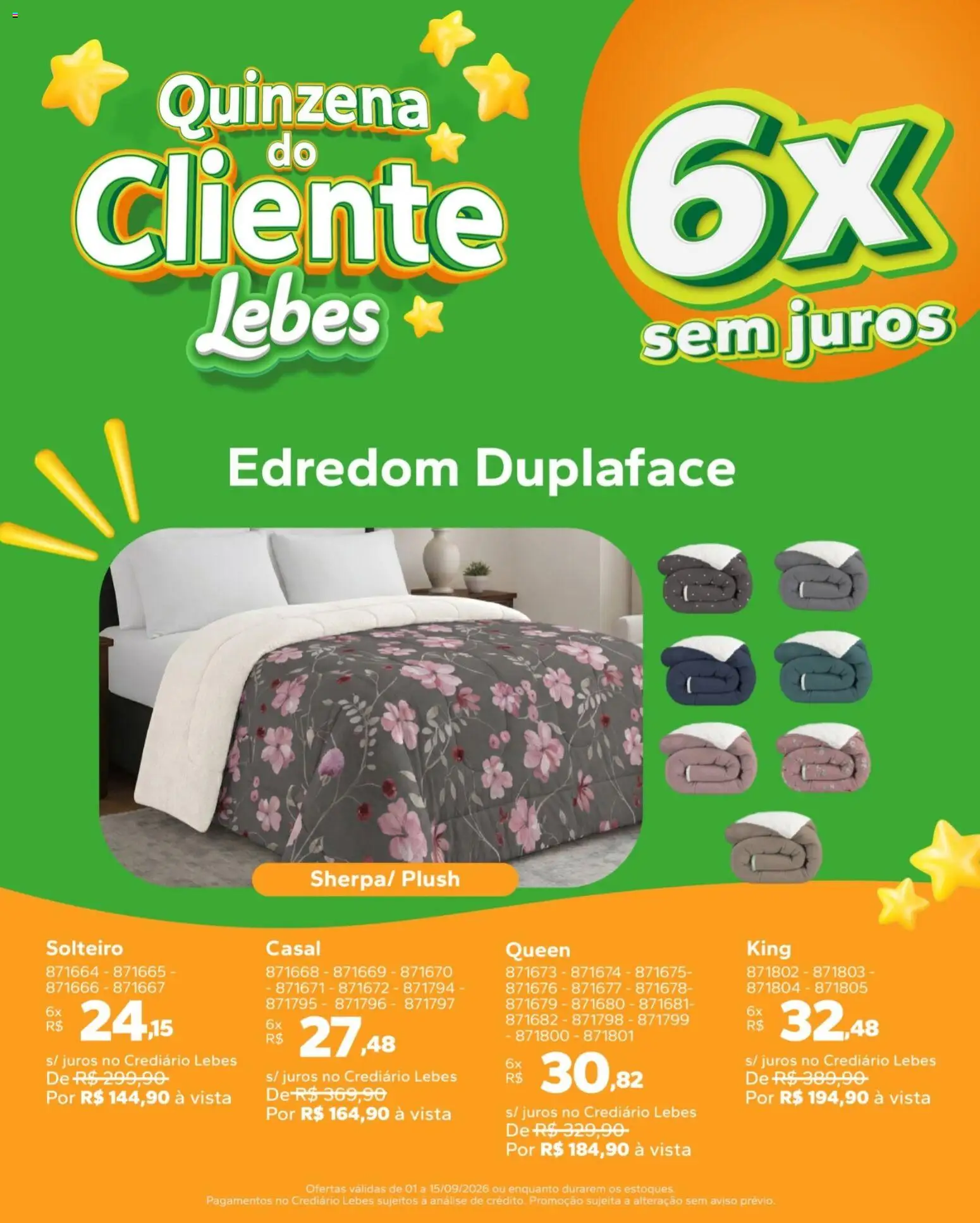 Lebes Folheto - válido de 01/09/2026 | Página: 4 | Produtos: Edredom